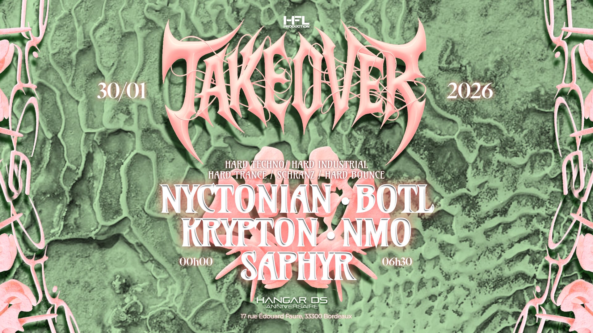 Takeover // Nyctonian - Botl - Krypton - Nmo - Saphyr Cover