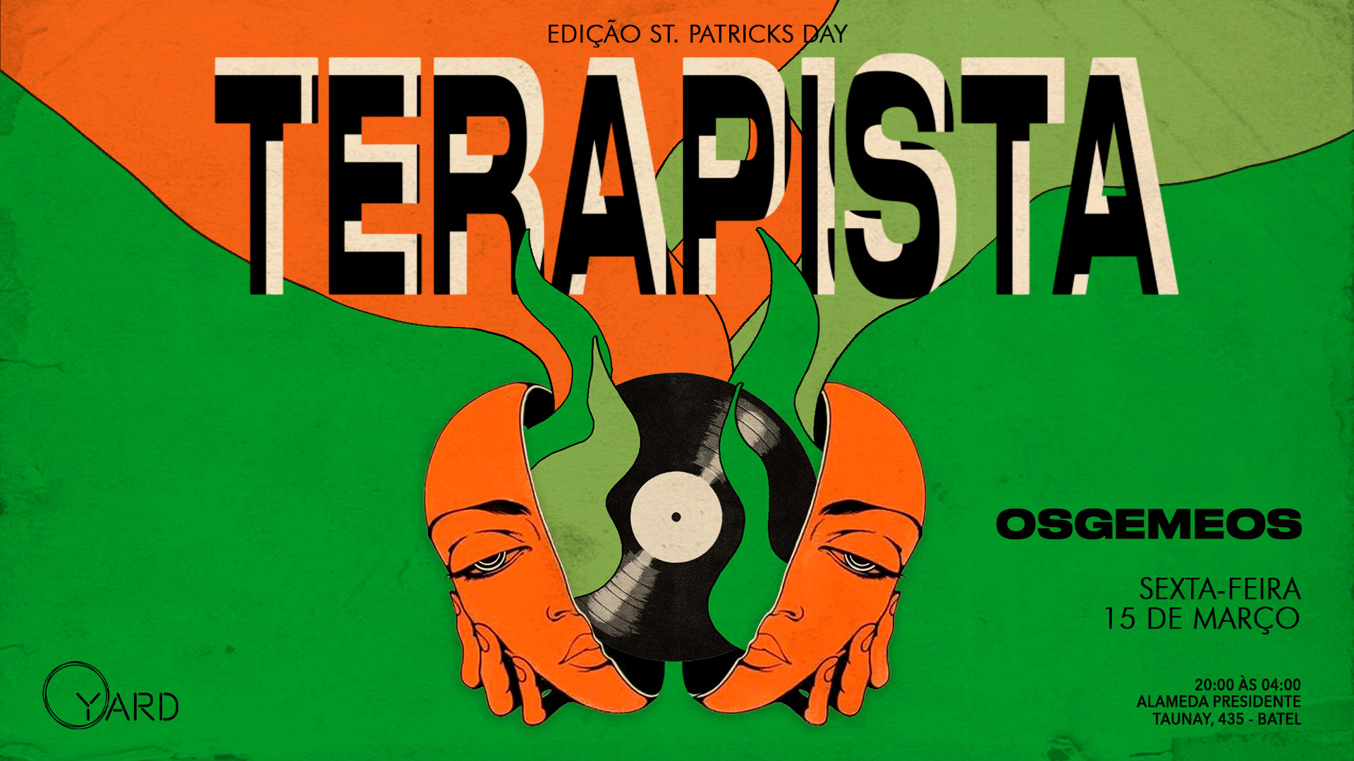 Terapista Edição St. Patrick's Day Com Osgemeos Cover