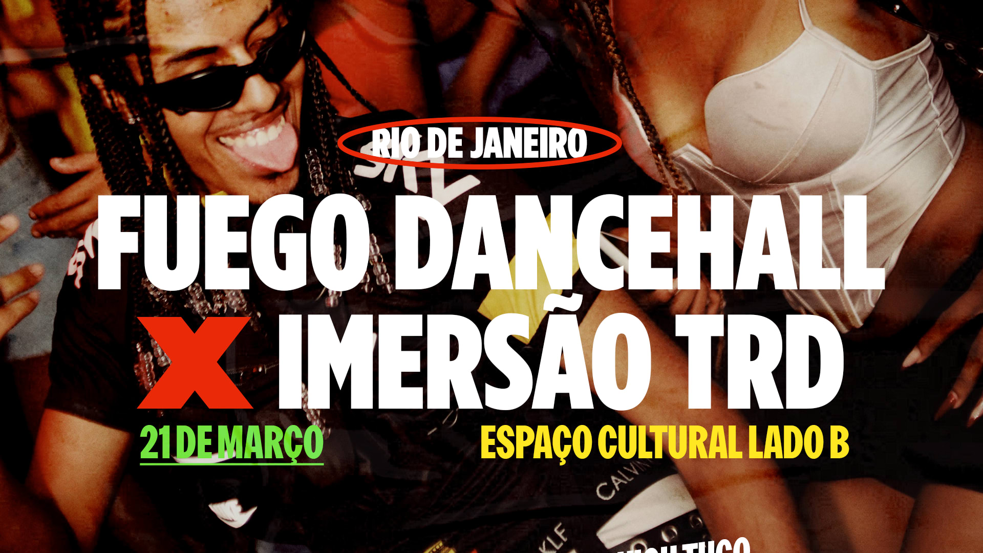 Fuego Dancehall X Imersão Trd Rj • 21/03 Cover