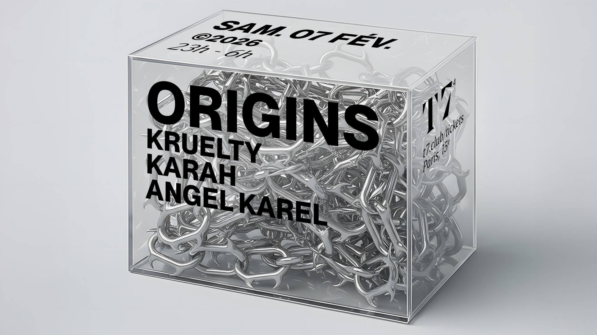T7 X Origins : Kruelty, Karah, Angel Karel Cover