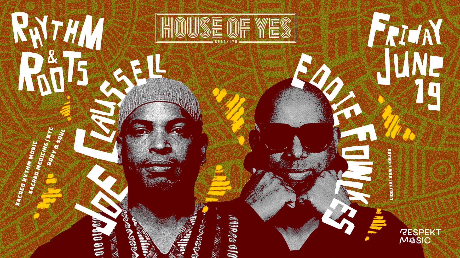 Rhythm & Roots: Joe Claussell, Eddie Fowlkes Cover
