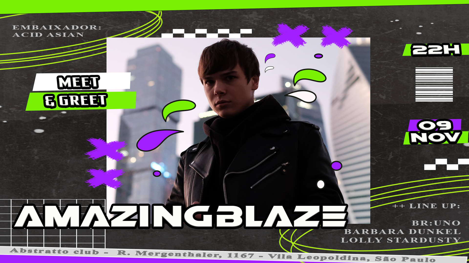 Meet & Greet Amazingblaze Cancelado Motivo Voo Perdido Cover