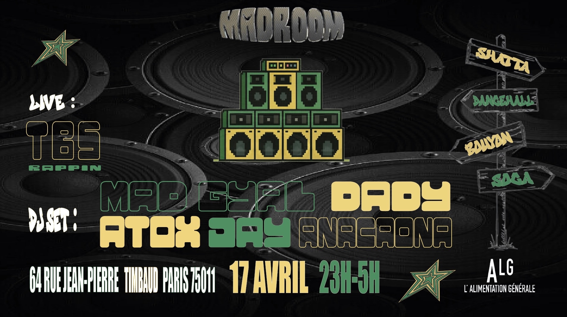 Madroom - Sound System Party Cover