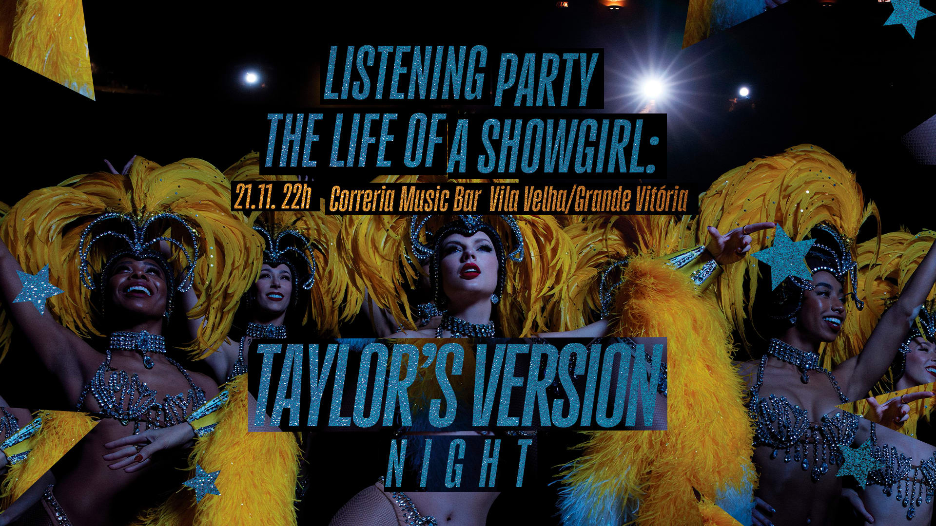 Taylor's Version Night: Showgirl Em Vitória/Vila Velha Cover