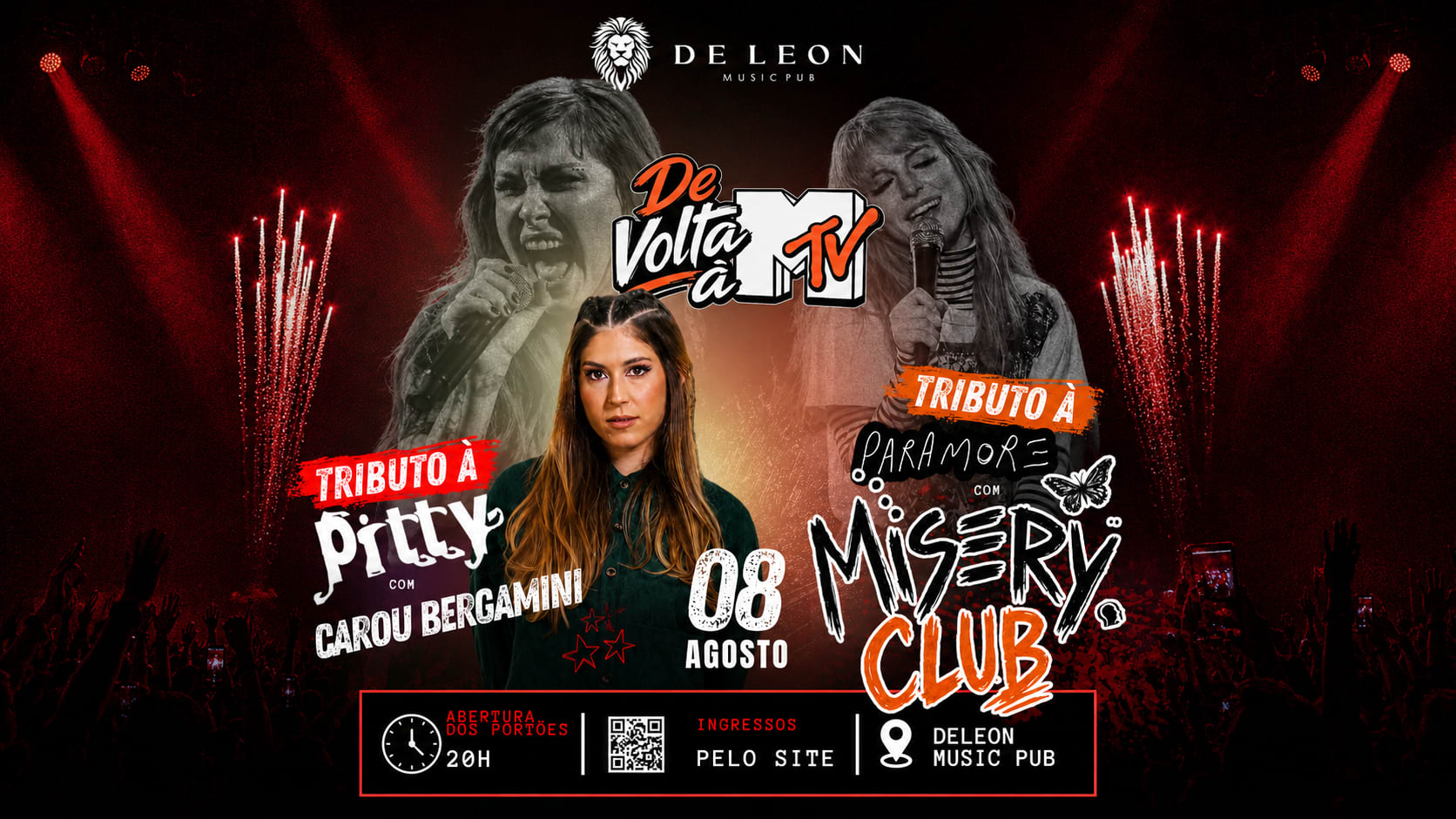 De Volta À Mtv | Tributo A Pitty & Paramore Cover