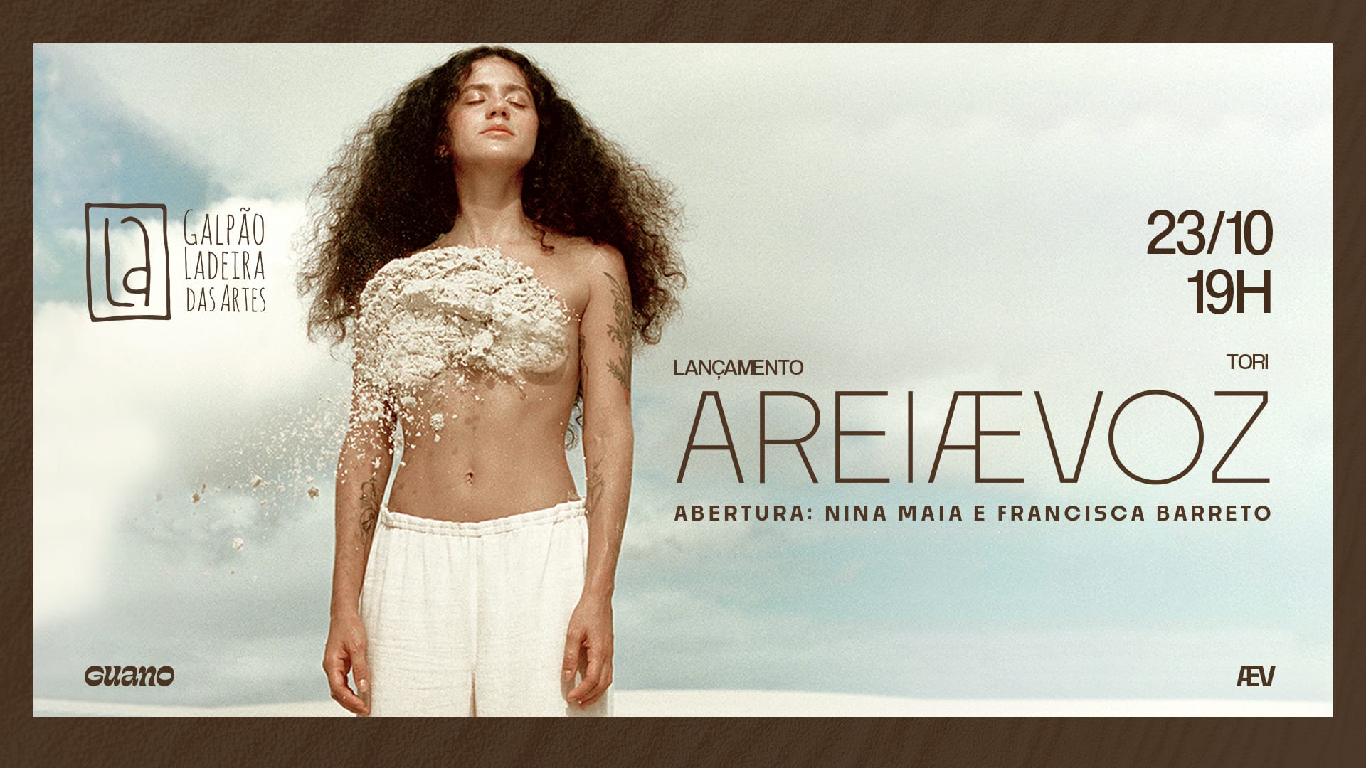 Tori Apresenta: Areia E Voz Cover