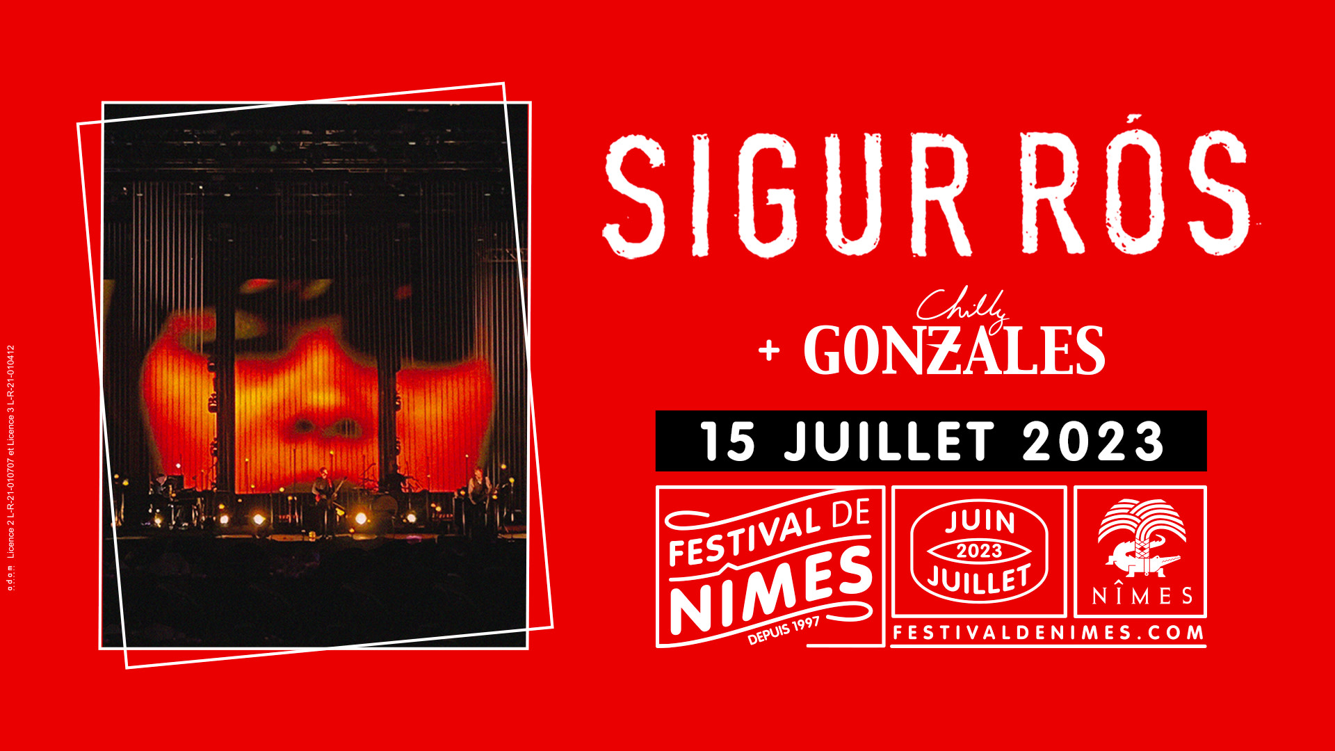 Sigur Ros + Chilly Gonzales - Festival De Nimes 2023 Cover