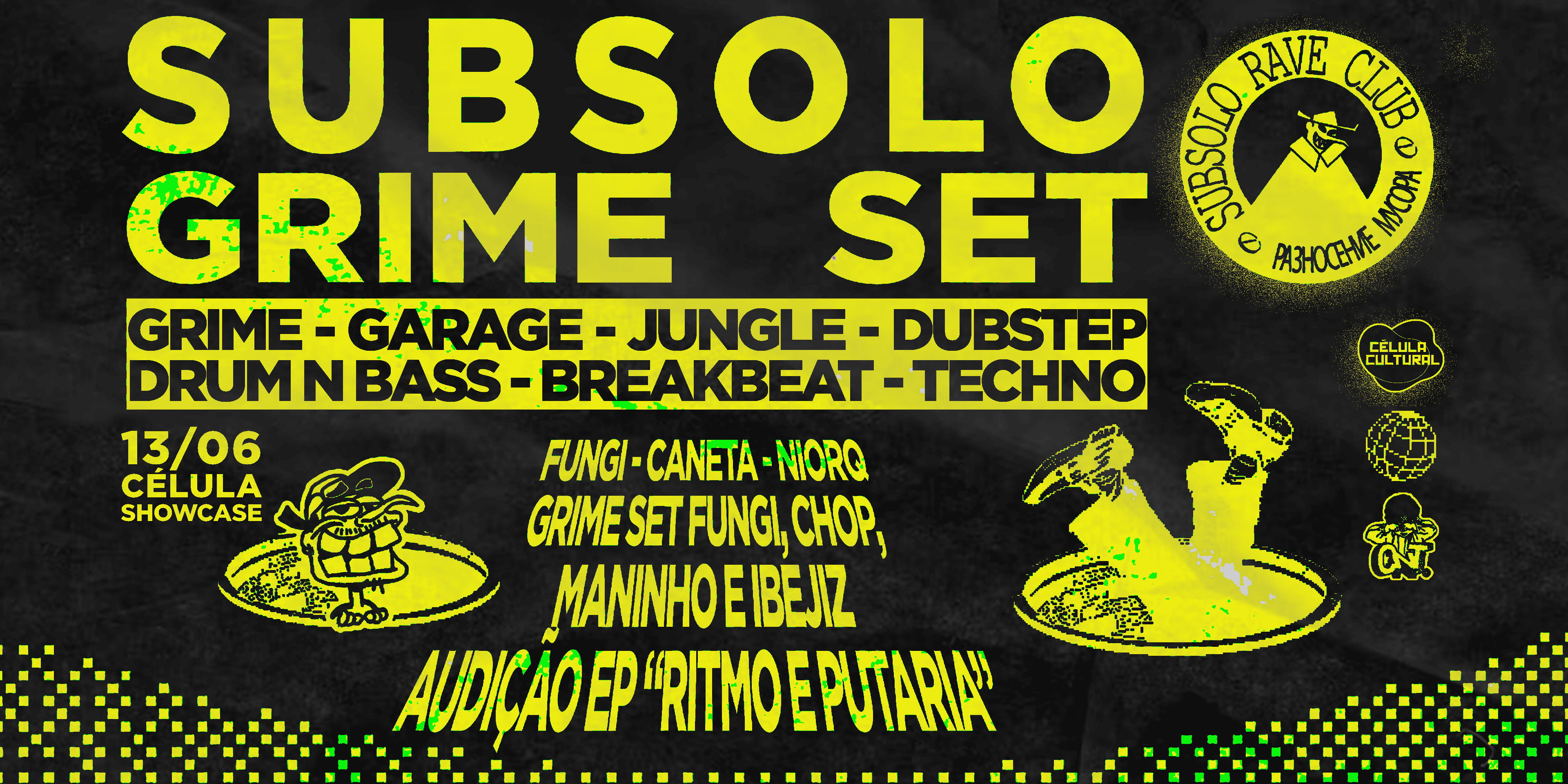 Subsolo Grime Set #1 Cover