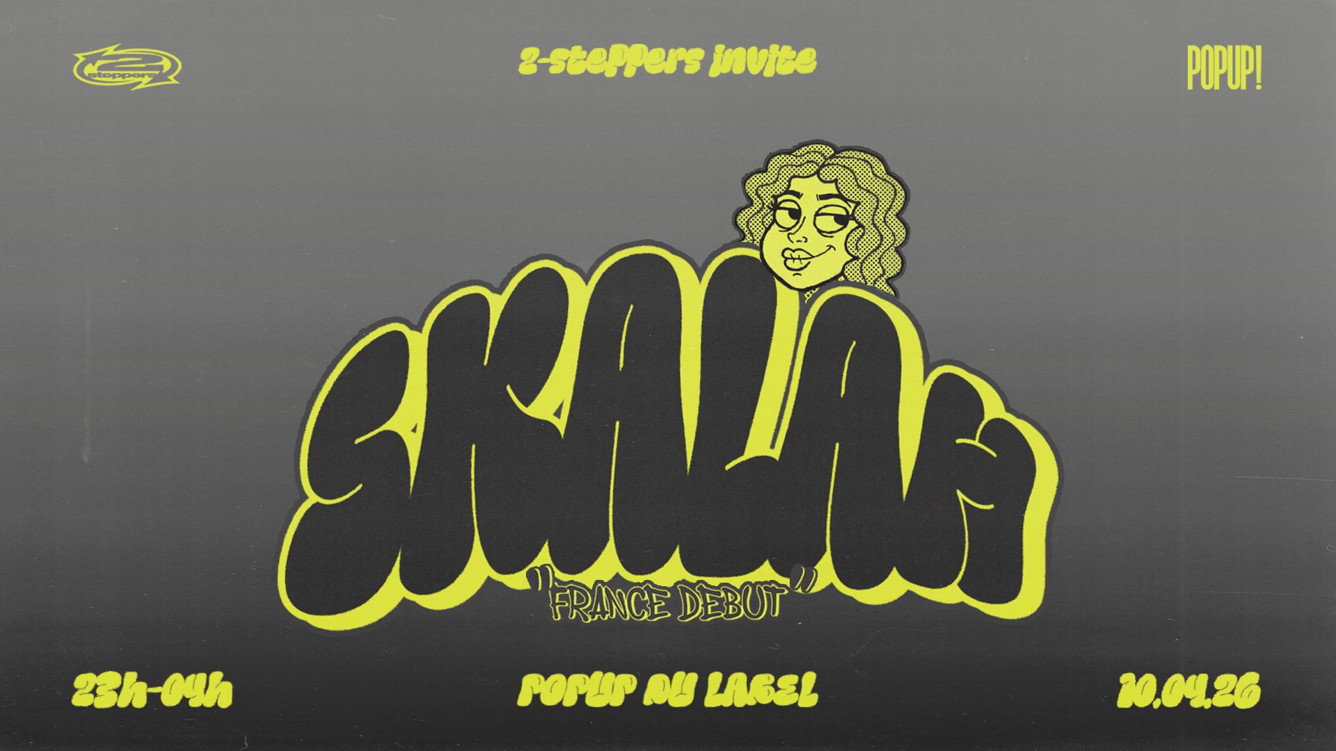 2-Steppers Invite Skalah (Uk) Cover