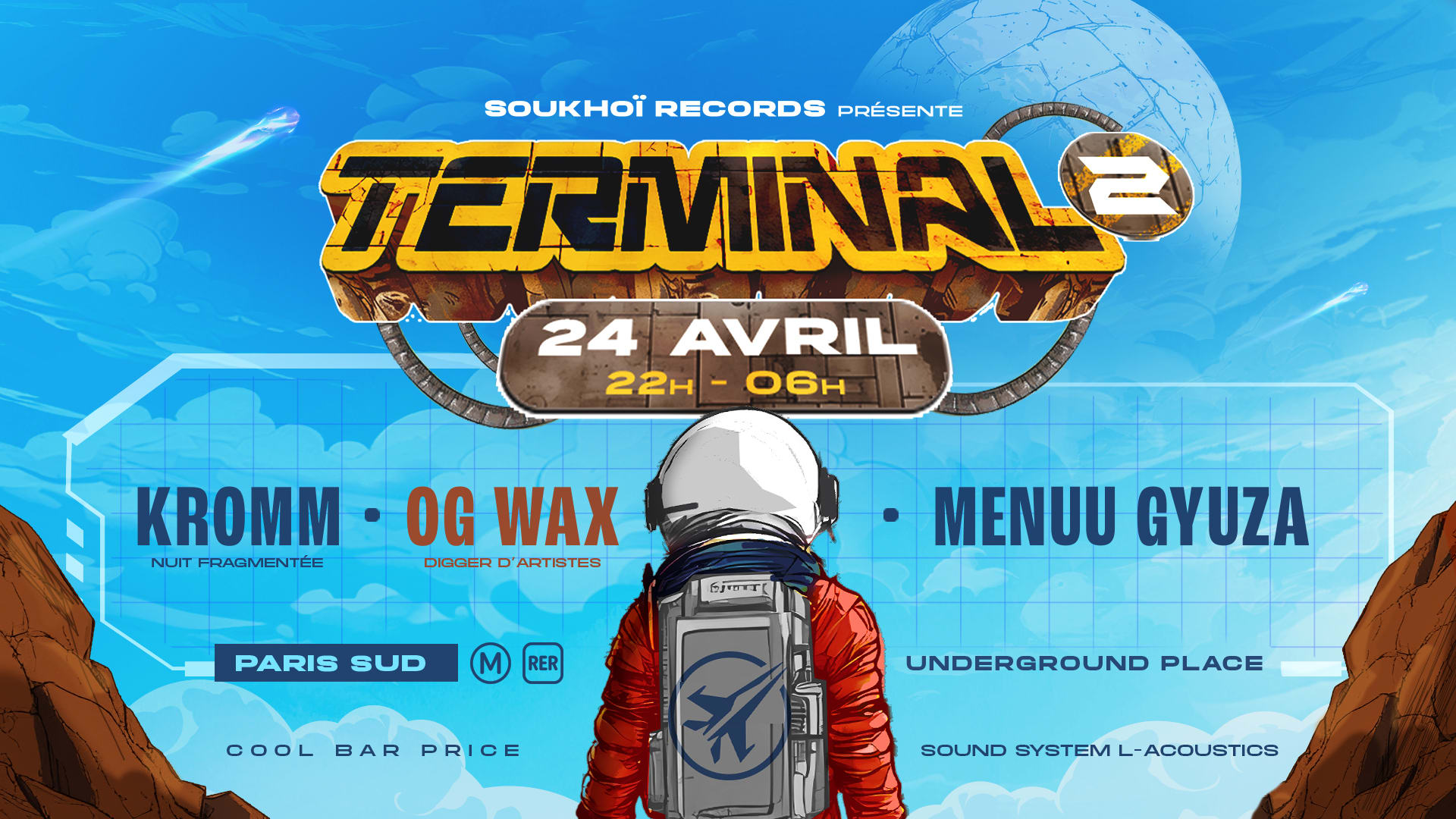 Soukhoi Records Terminal2 : Ogwax, Menuu Gyuza, Kromm Cover