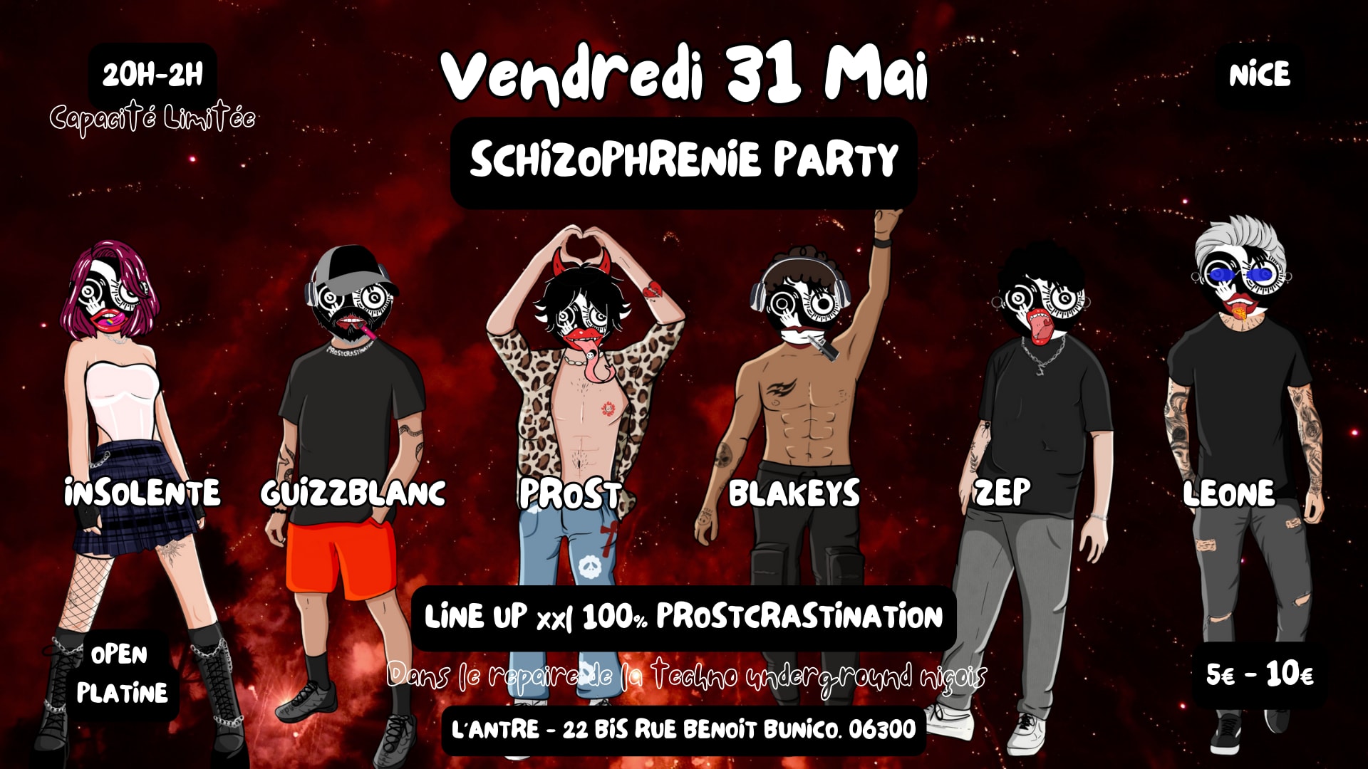 Schizophrenie Party 5 Cover