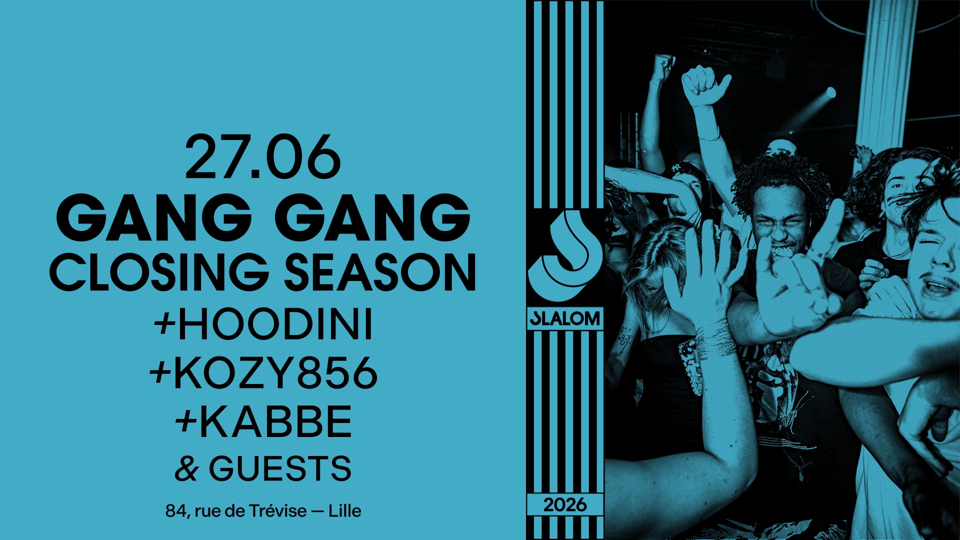 Slalom : Gang Gang — Hoodini & Guests (Vol. 19) Cover