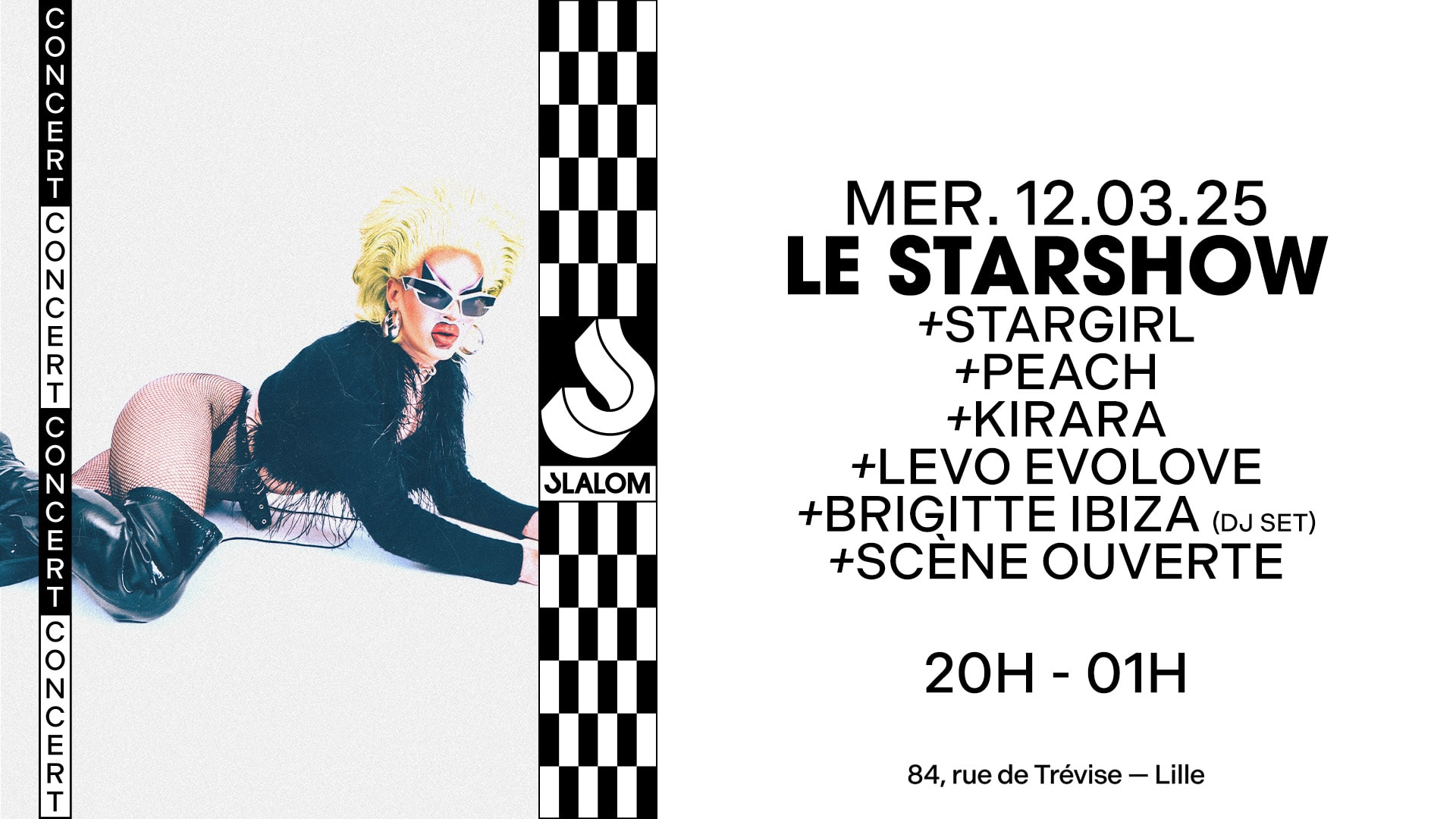 Slalom : Le Starshow — Stargirl • Peach  • Kirara (Concert) Cover