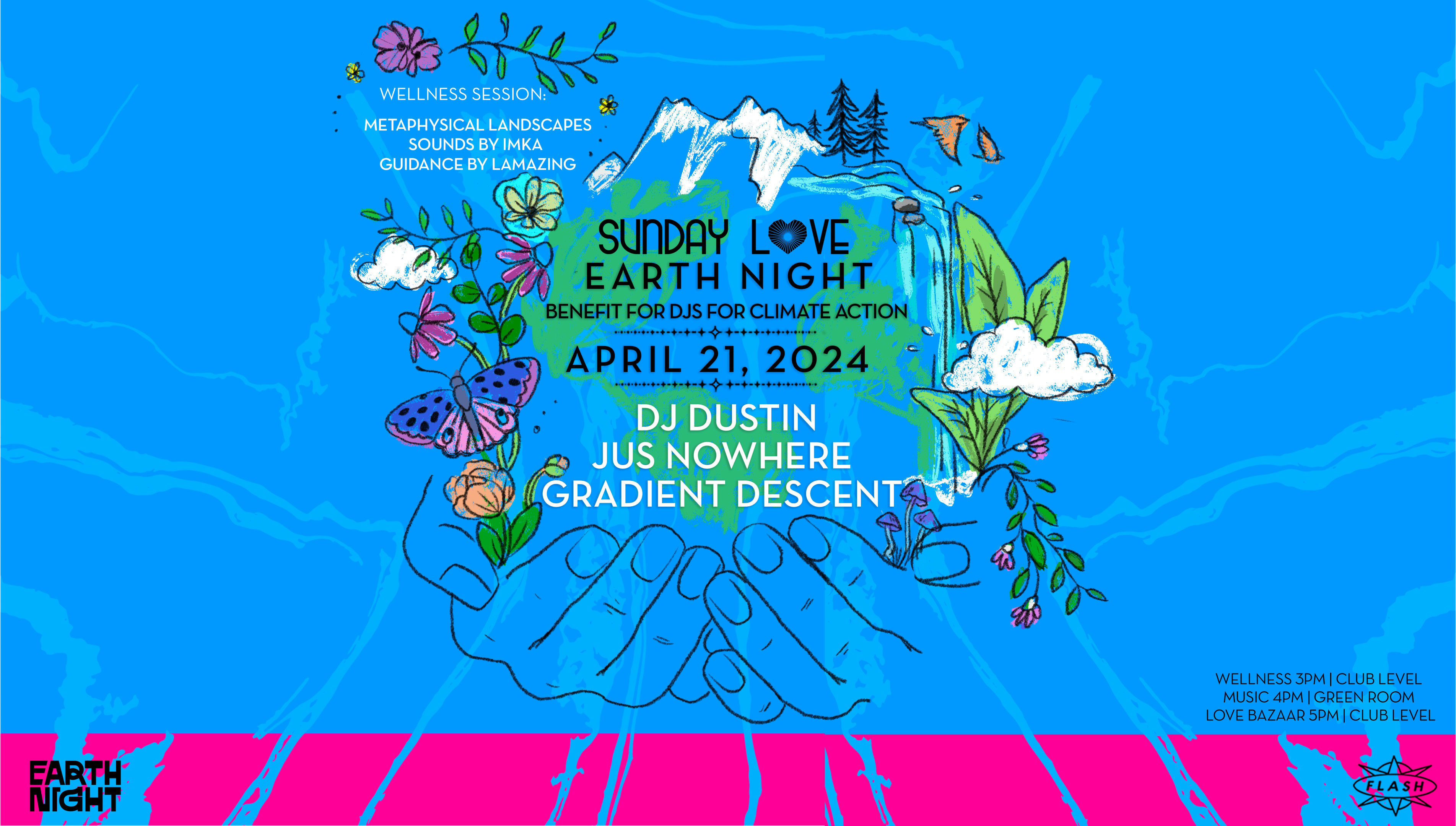 Sunday Love Earth Night: Dj Dustin (Giegling) Cover