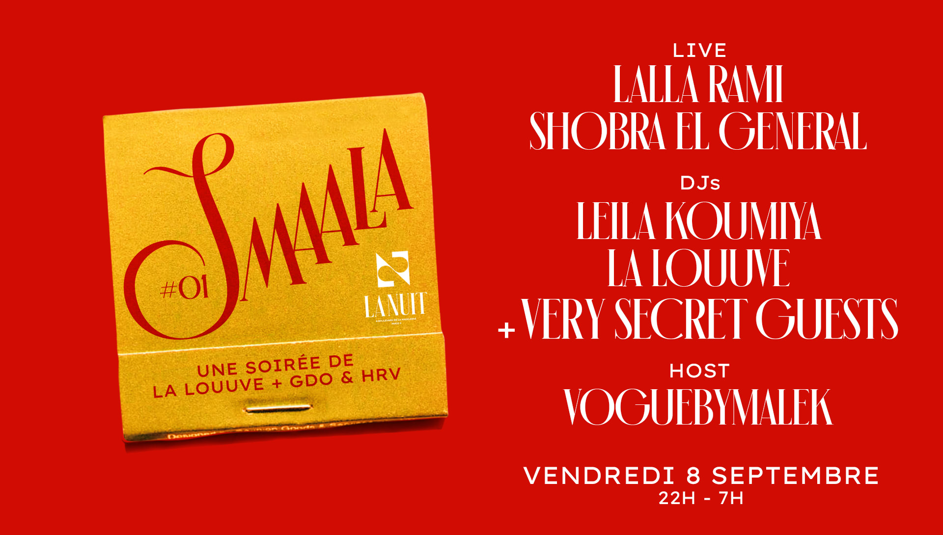 La·Nuit // Smaala #01 Cover