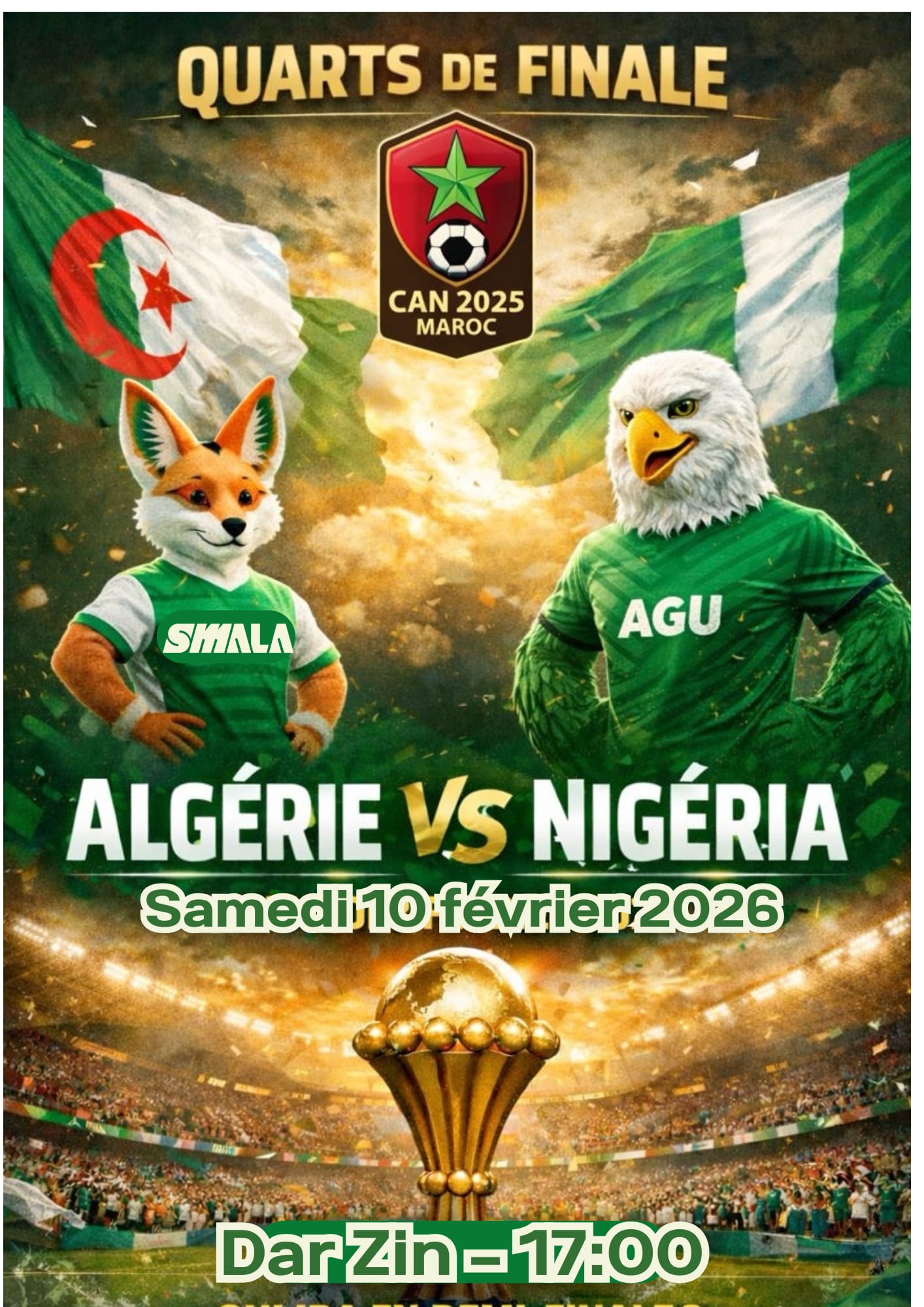 Algérie - Nigéria Cover