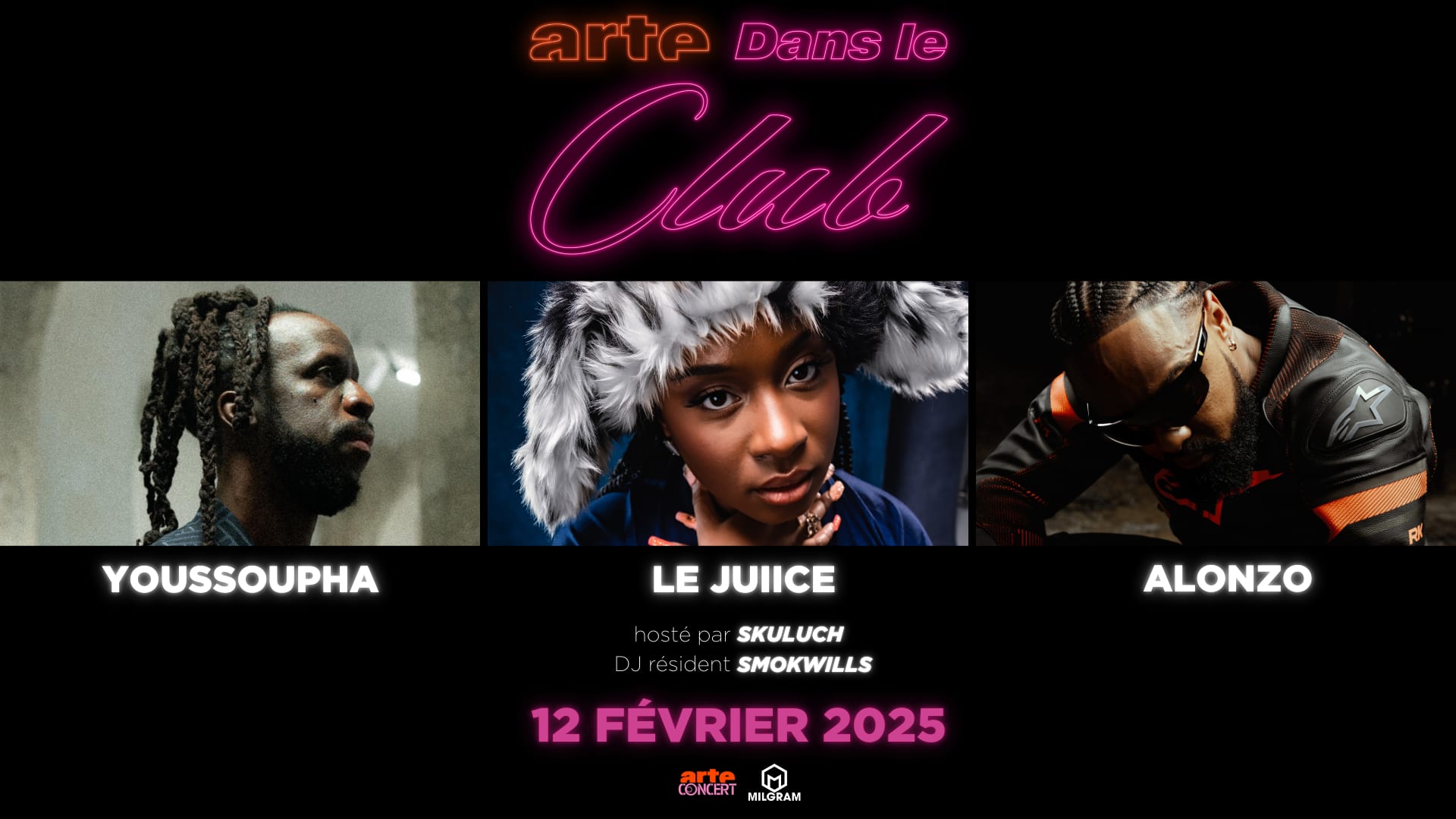 Arte Dans Le Club X Youssoupha, Le Juiice, Alonzo Cover