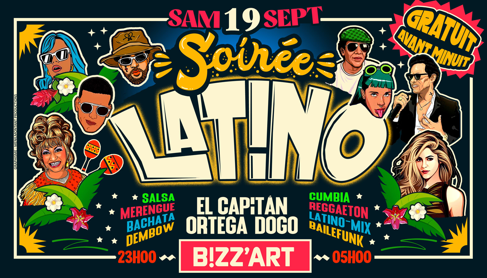 Soirée Latino X Canal St Martin 19.09.26 Cover
