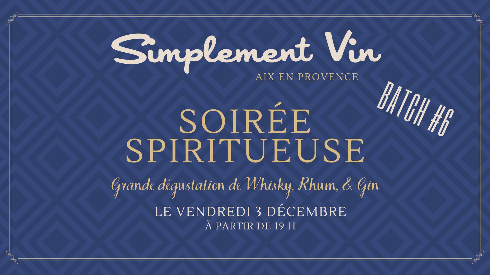 Soirée Spiritueuse  Cover