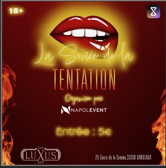 La Soiree De La Tentation Cover