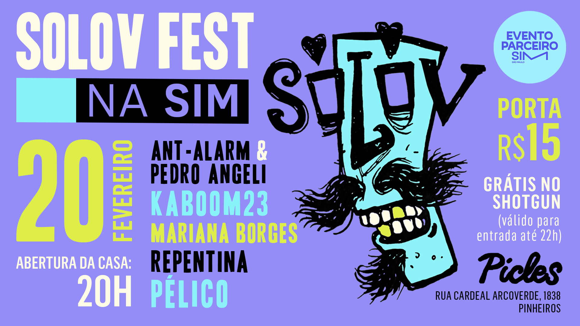 Sim Sp Solov Music No Picles Cover