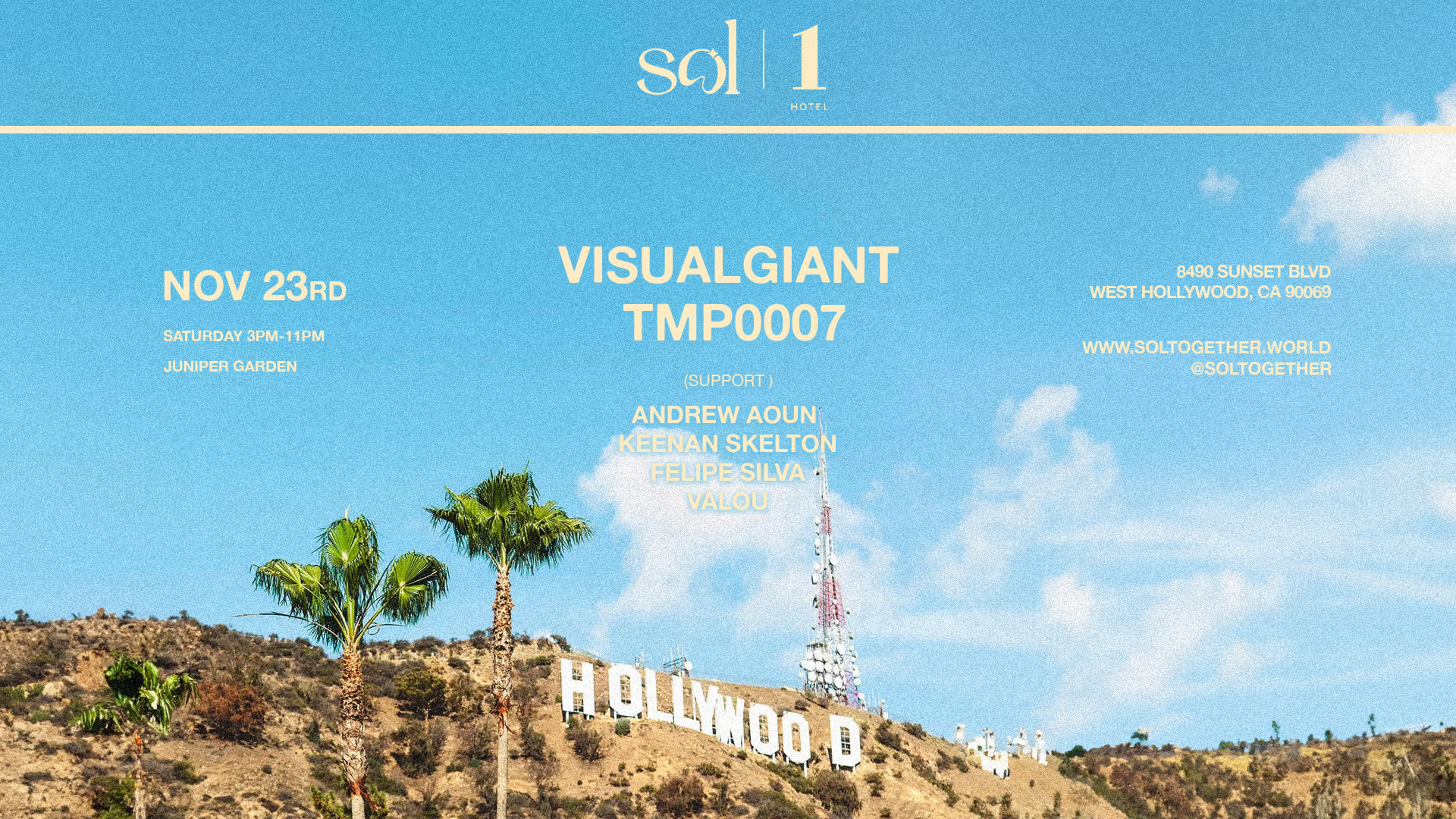 Sol: Los Angeles  Pop-Up Cover