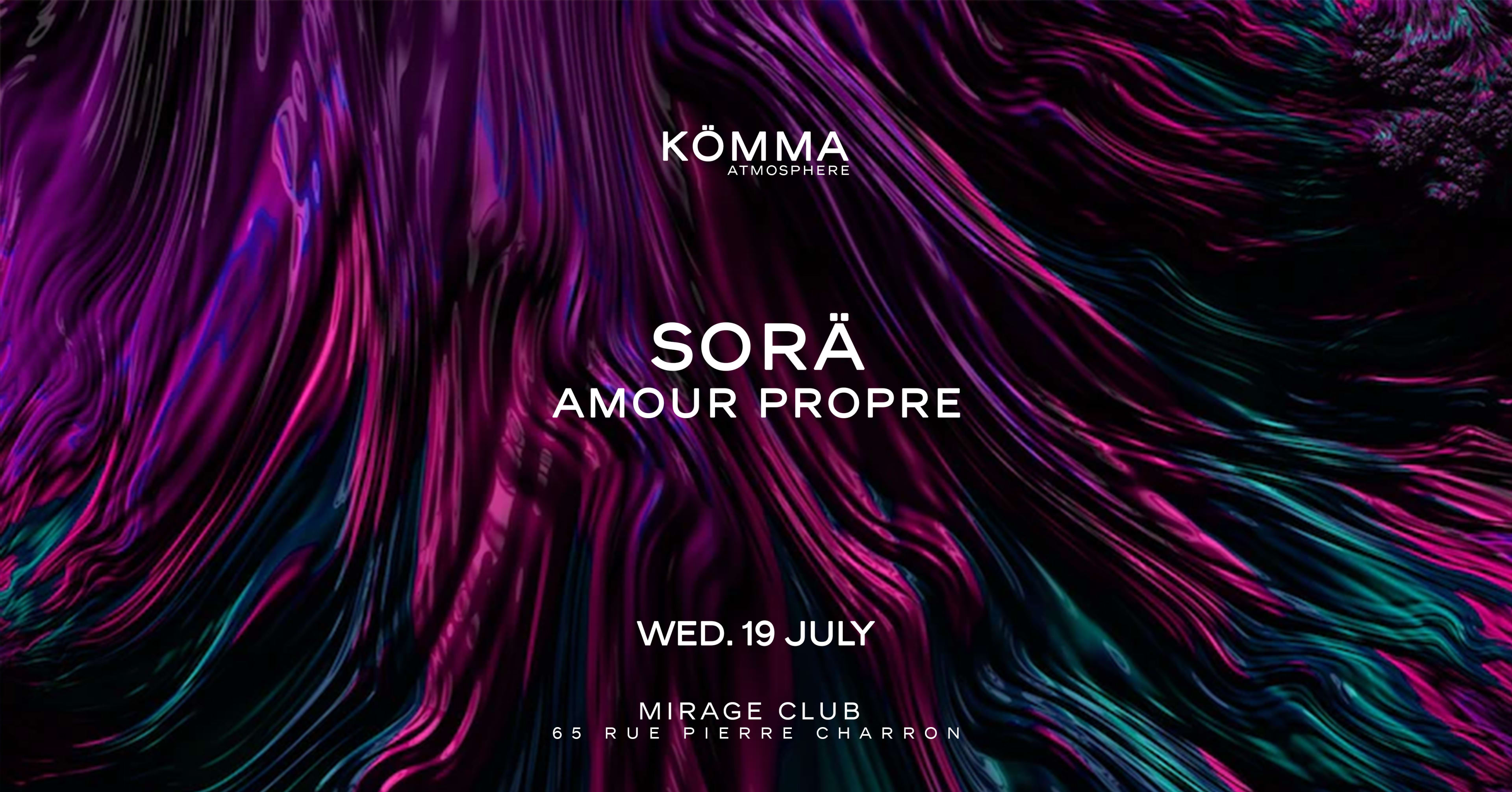 Kömma Paris + Sorä Cover