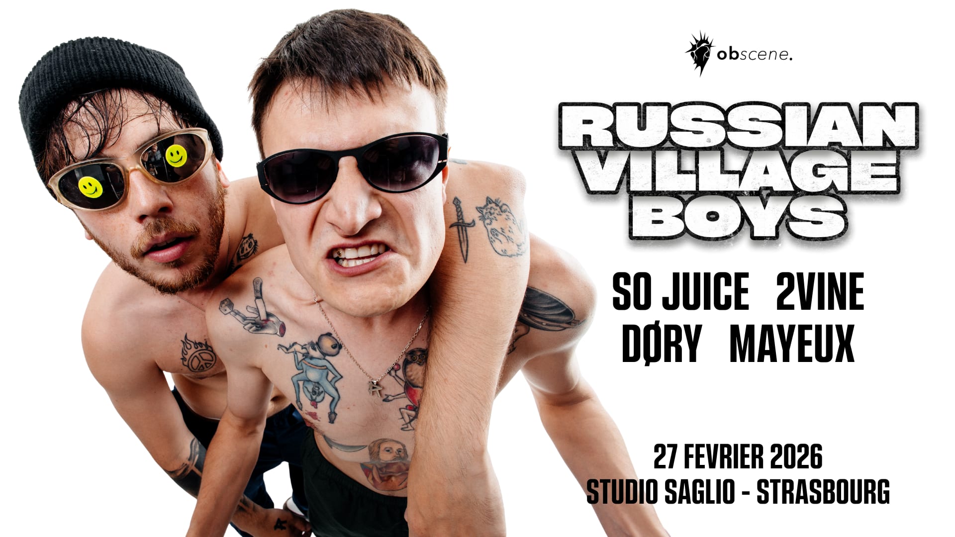 Obscene : Russian Village Boys - So Juice - 2vine - Døry Cover