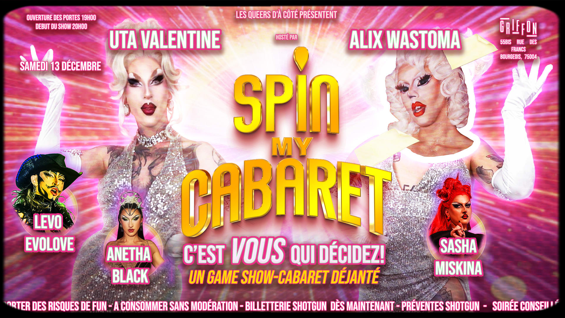 Spin My Cabaret Cover