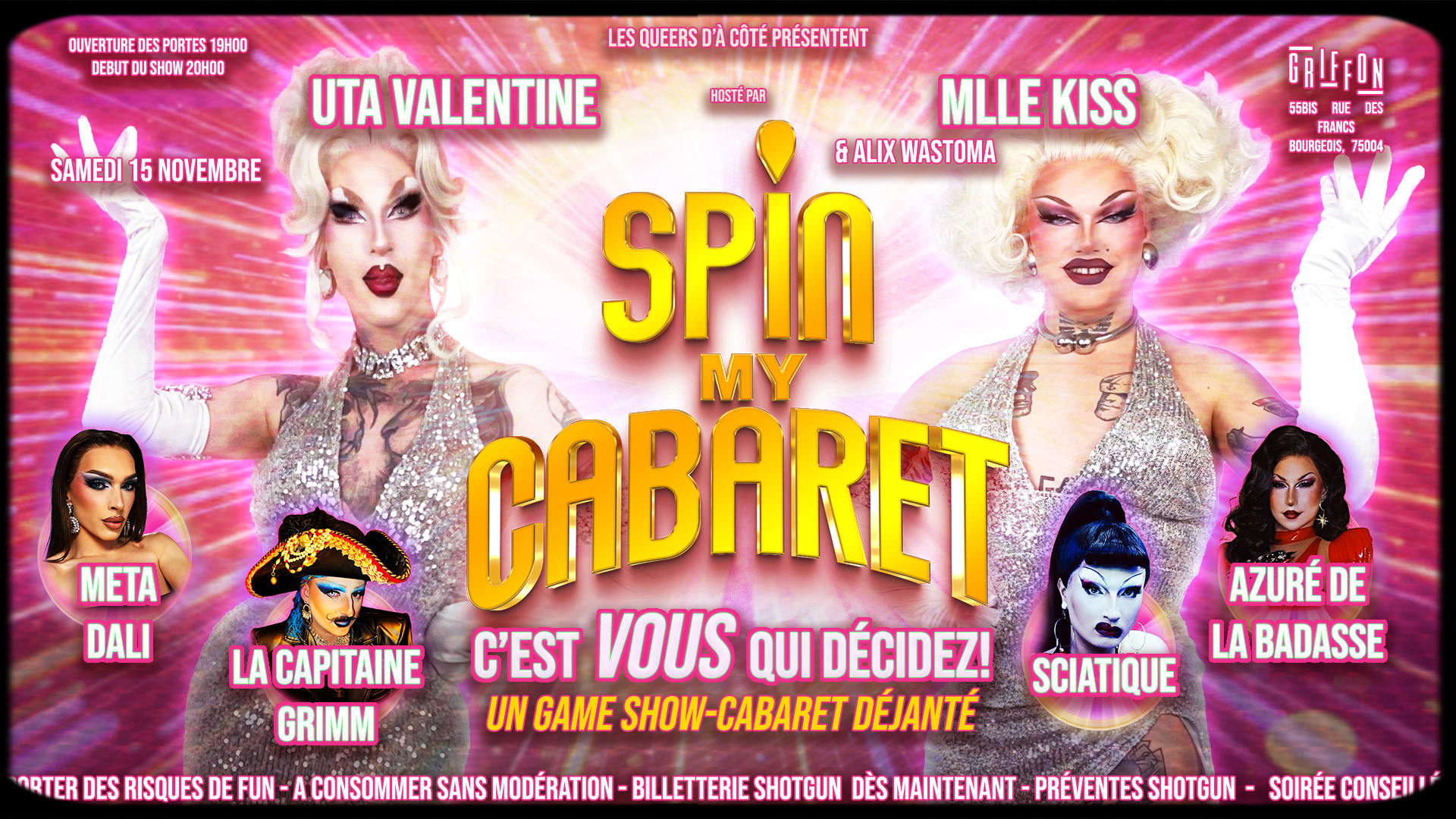 Spin My Cabaret Cover