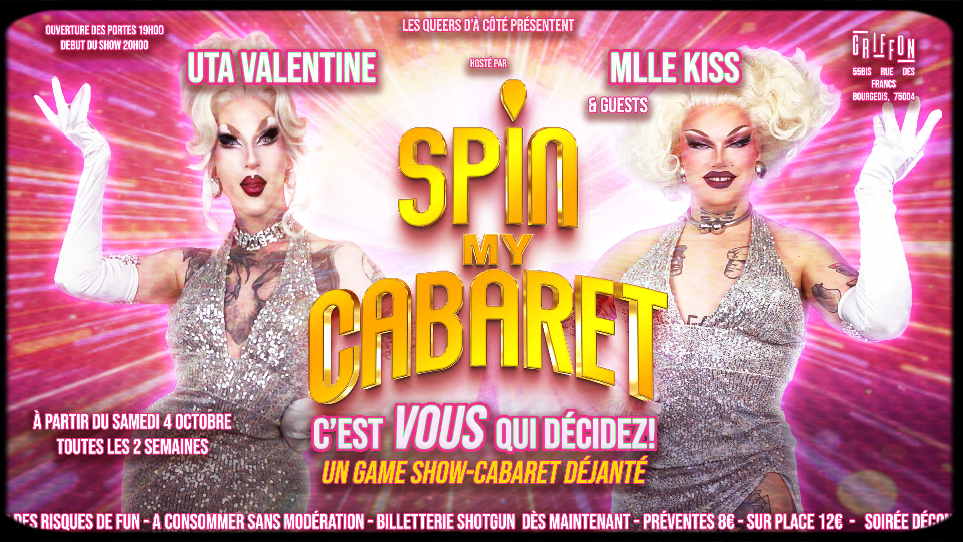 Spin My Cabaret 10 - 13/06 Cover