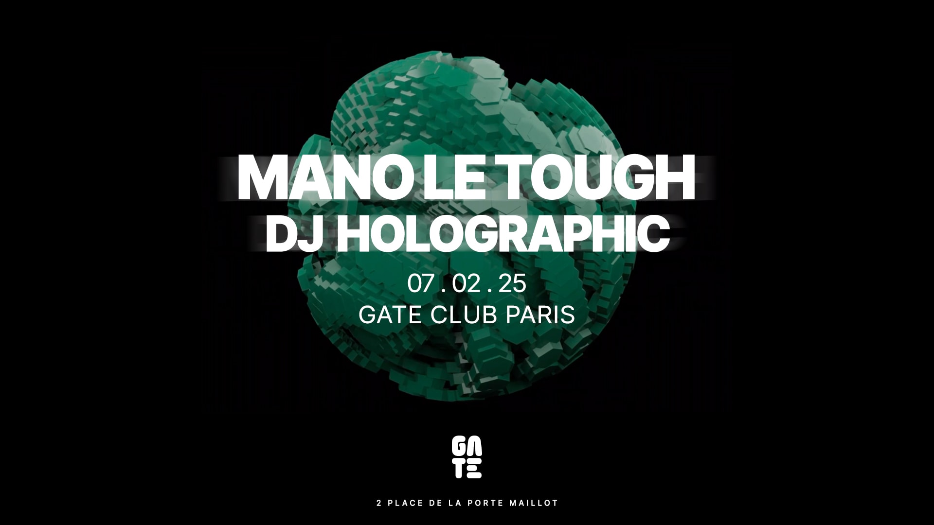 Mano Le Tough X Dj Holographic At Gate Club Paris Cover