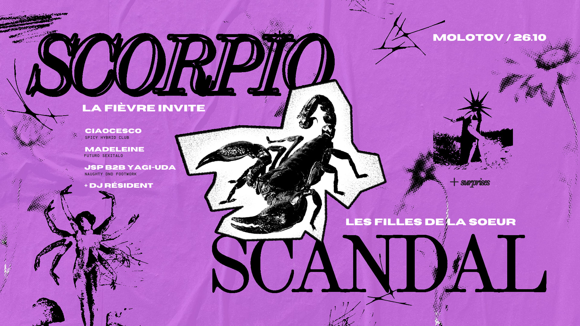 Scorpio Scandal : La Fièvre X Les Filles De La Sœur Cover