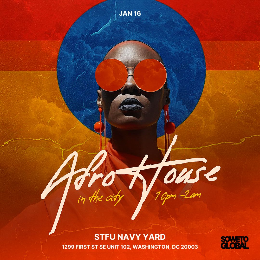 Afrohouse In The City | Washington D.C. Cover