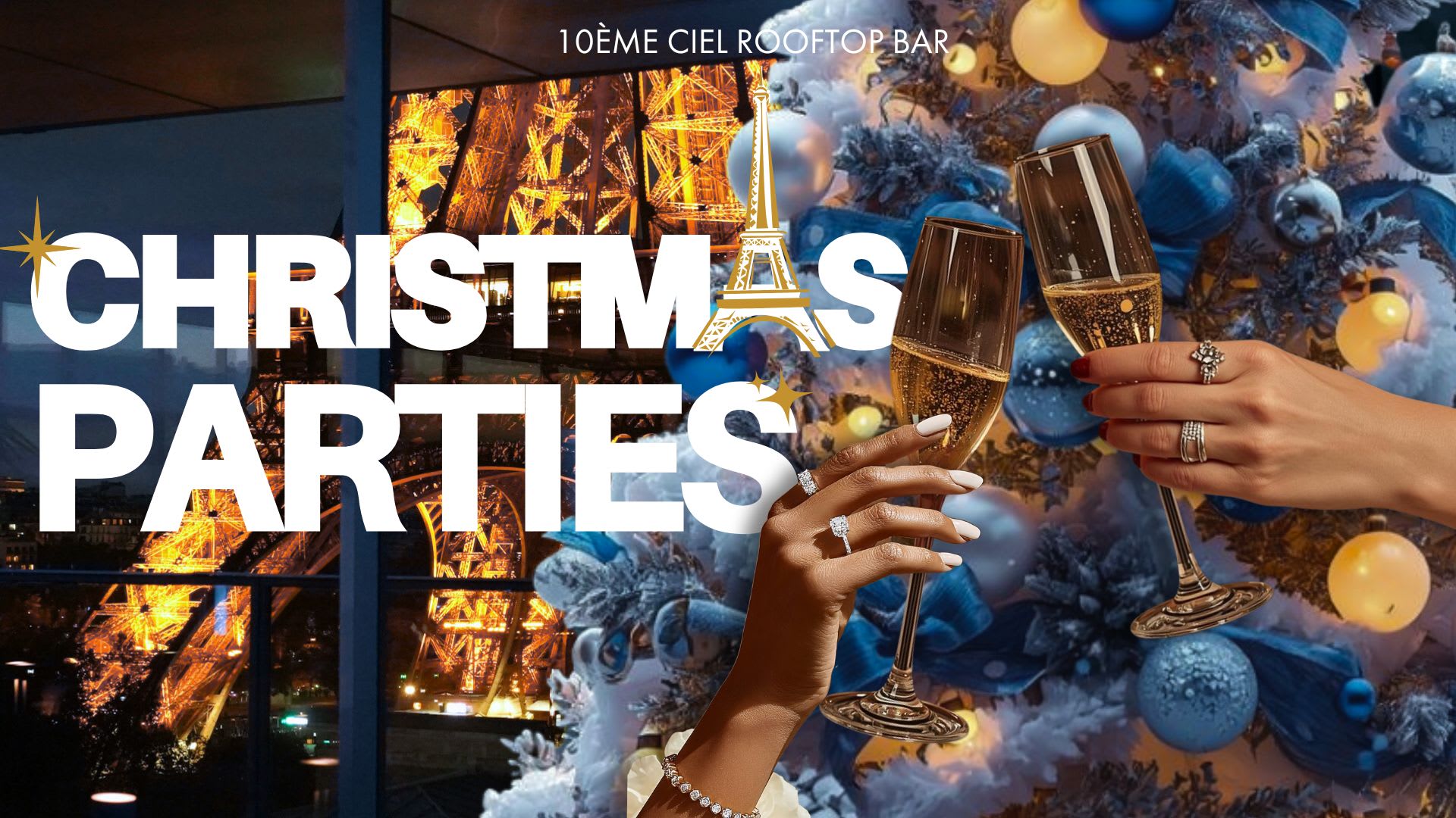 24.12 : Rooftop 10ème Ciel X Christmas Parties Cover