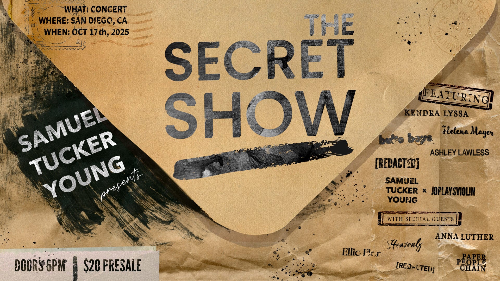 Thesecretshow Cover