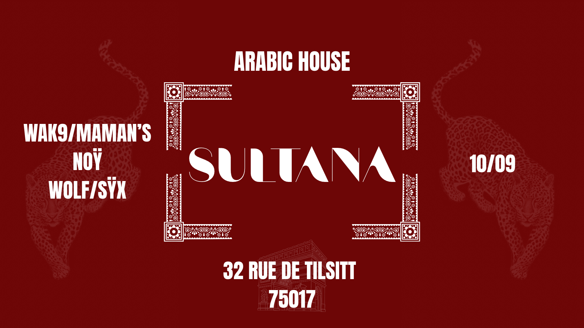 Sultana X Tilsitt |10/09| Cover