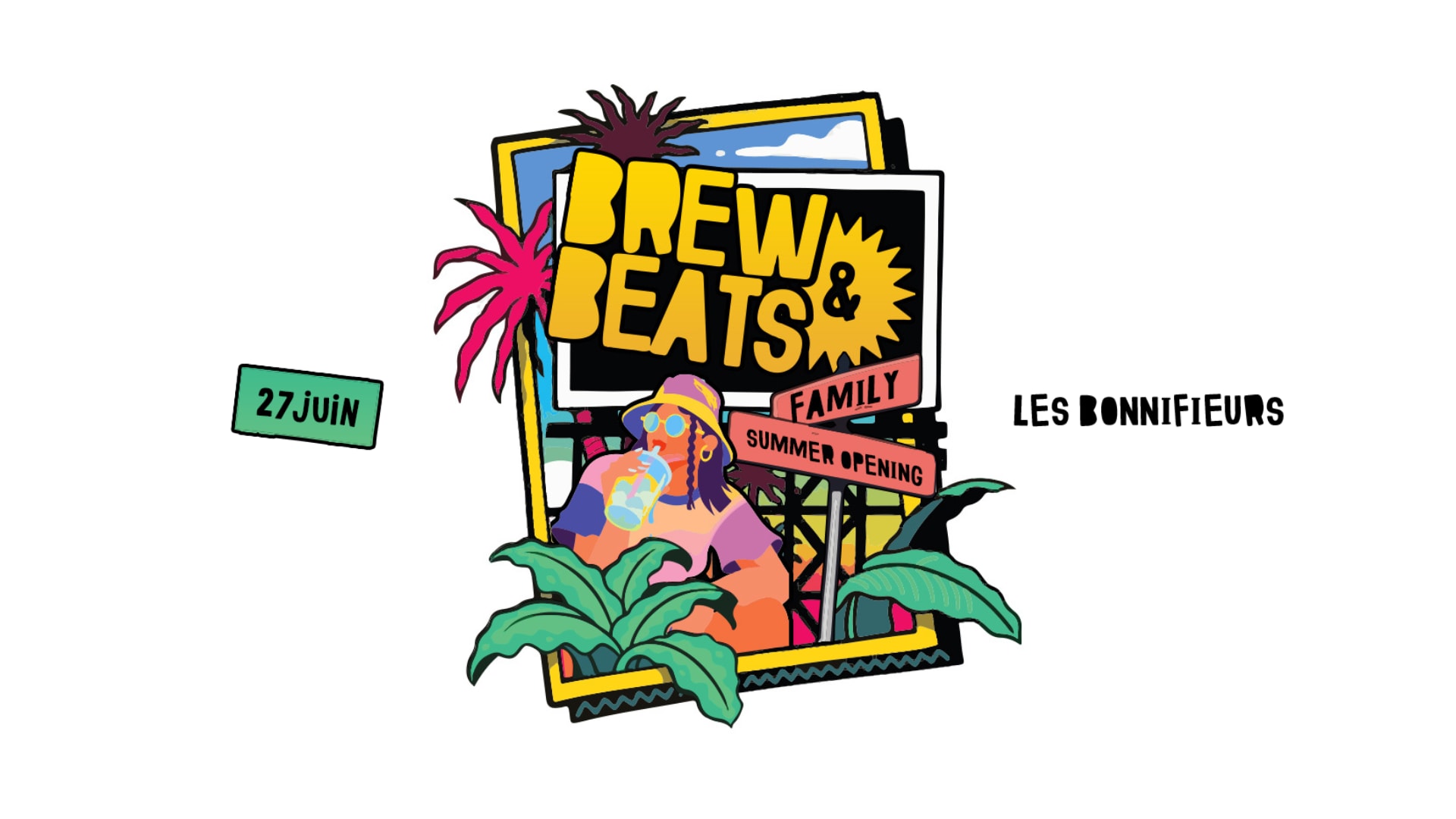 Brew & Beats Family - Summer Opening Cover