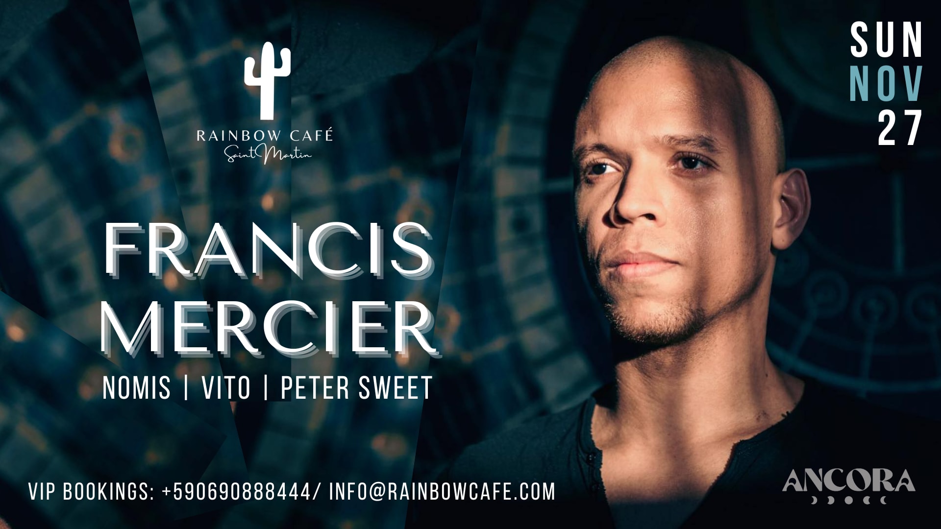 Rainbow Cafe Presents Francis Mercier Cover
