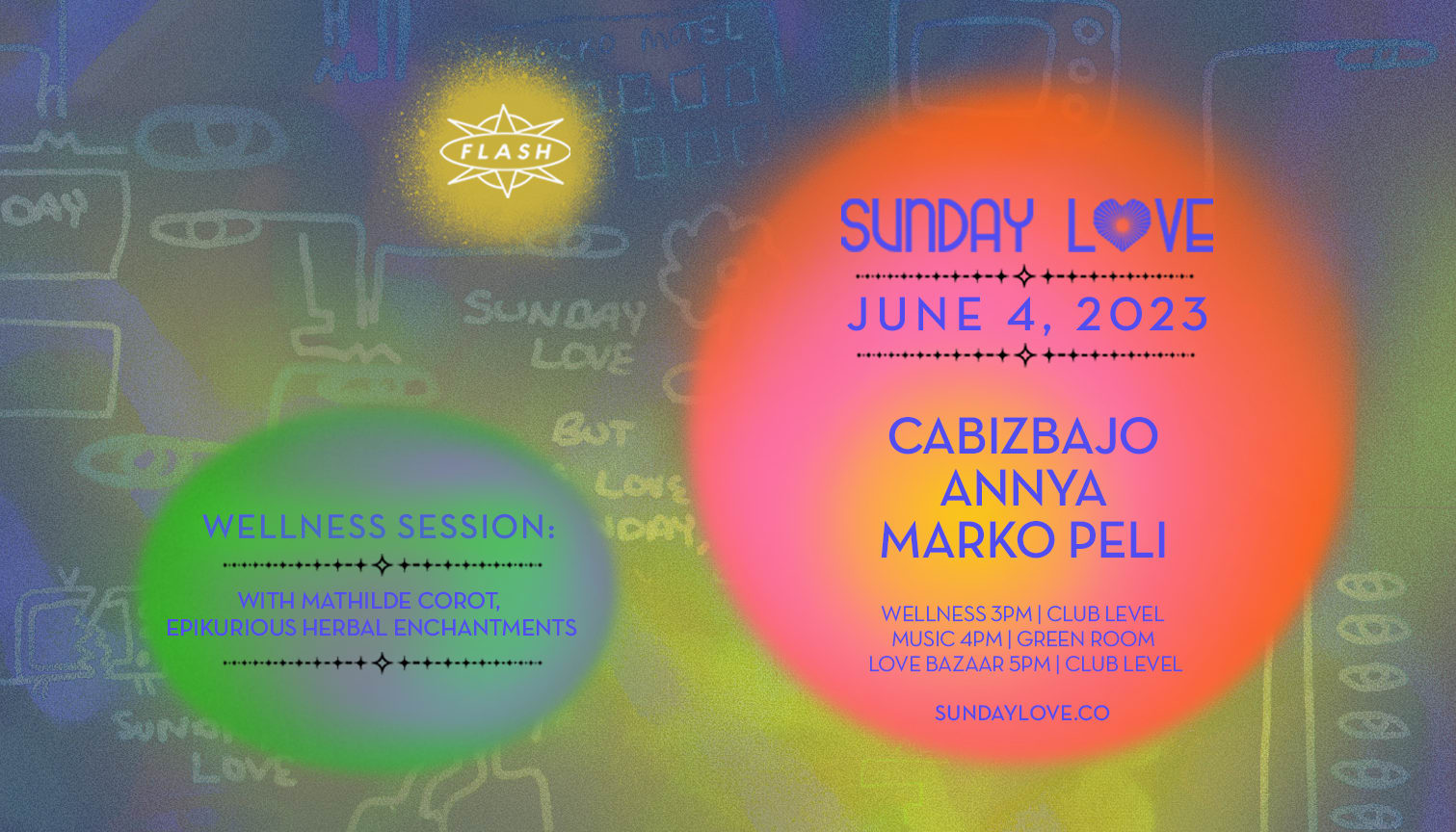 Sunday Love: Cabizbajo - Annya - Marko Peli Cover