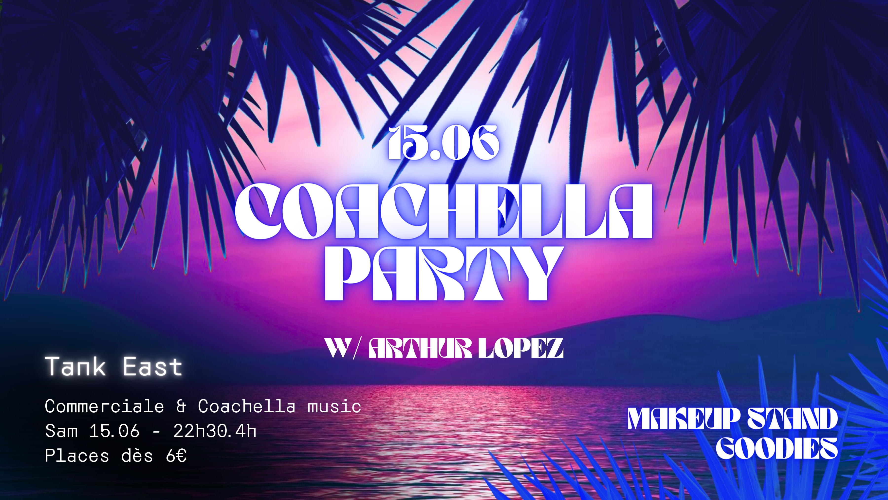 Coachella Party By Sunset Cover