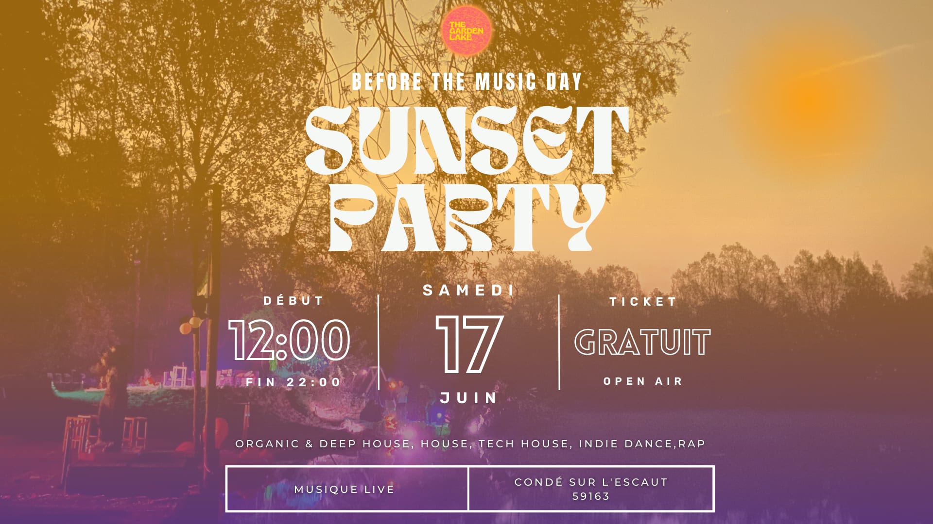 Sunset Open Air Party Cover