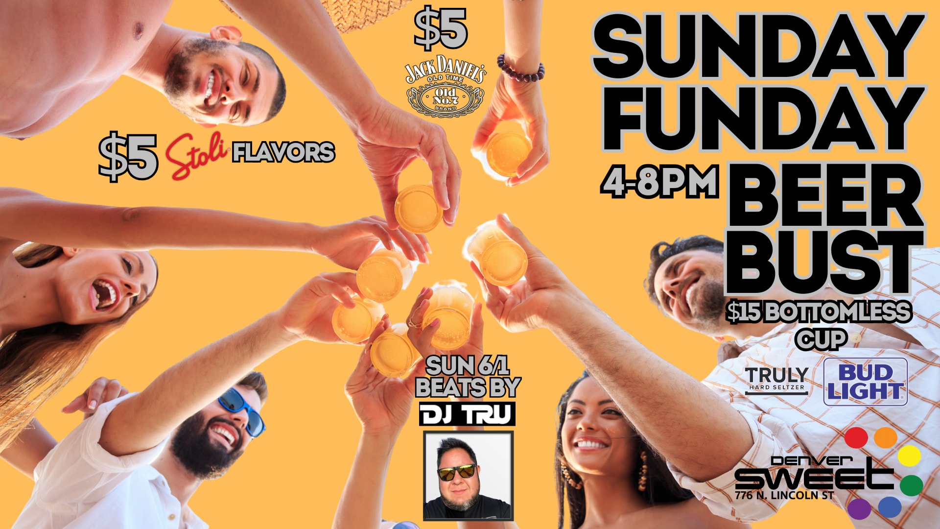 Sunday Funday Beerbust (W/ Dj Tru) No Cover 6/1 Cover