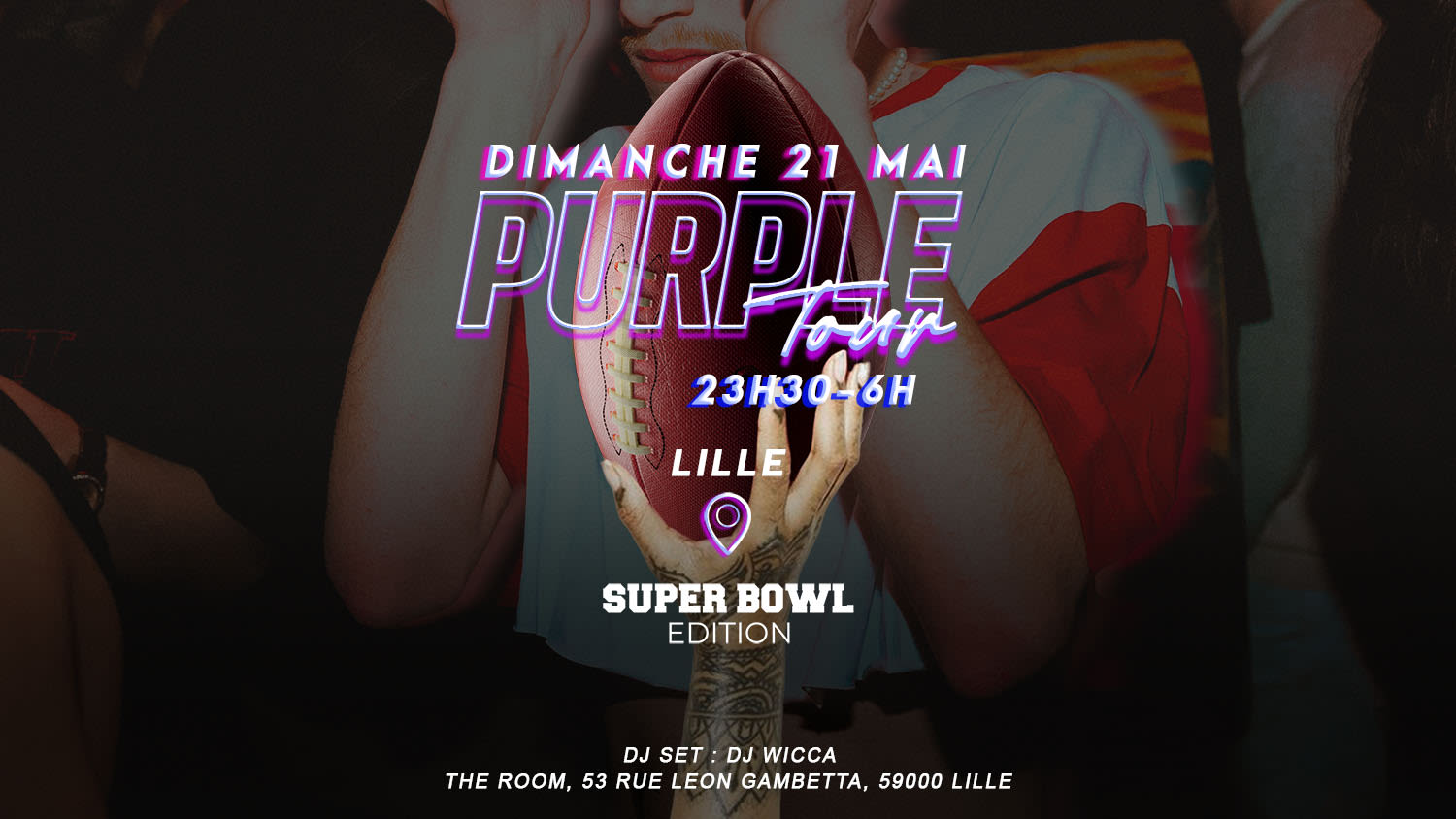 La Purple Lille - Superbowl Edition Cover