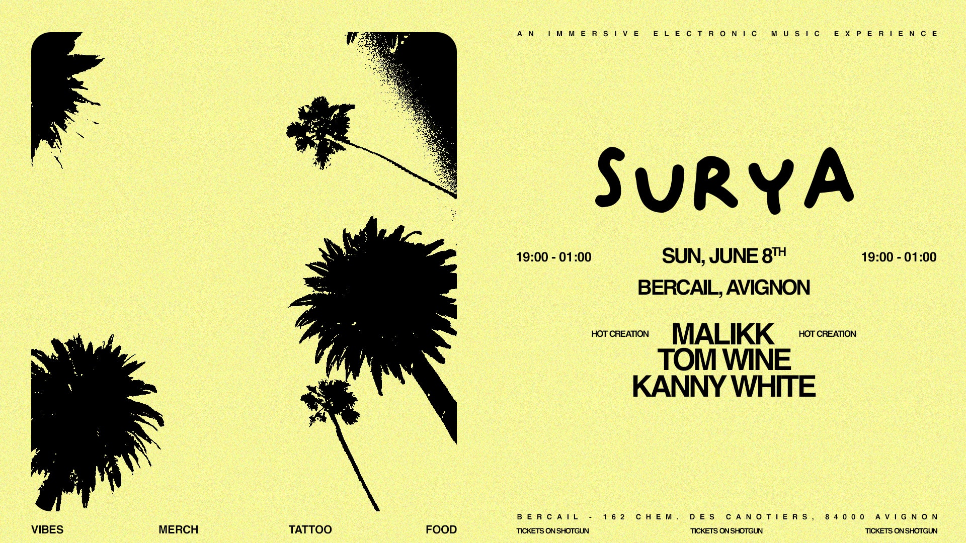 Surya X Le Bercail - Open Air W/ Malikk Cover