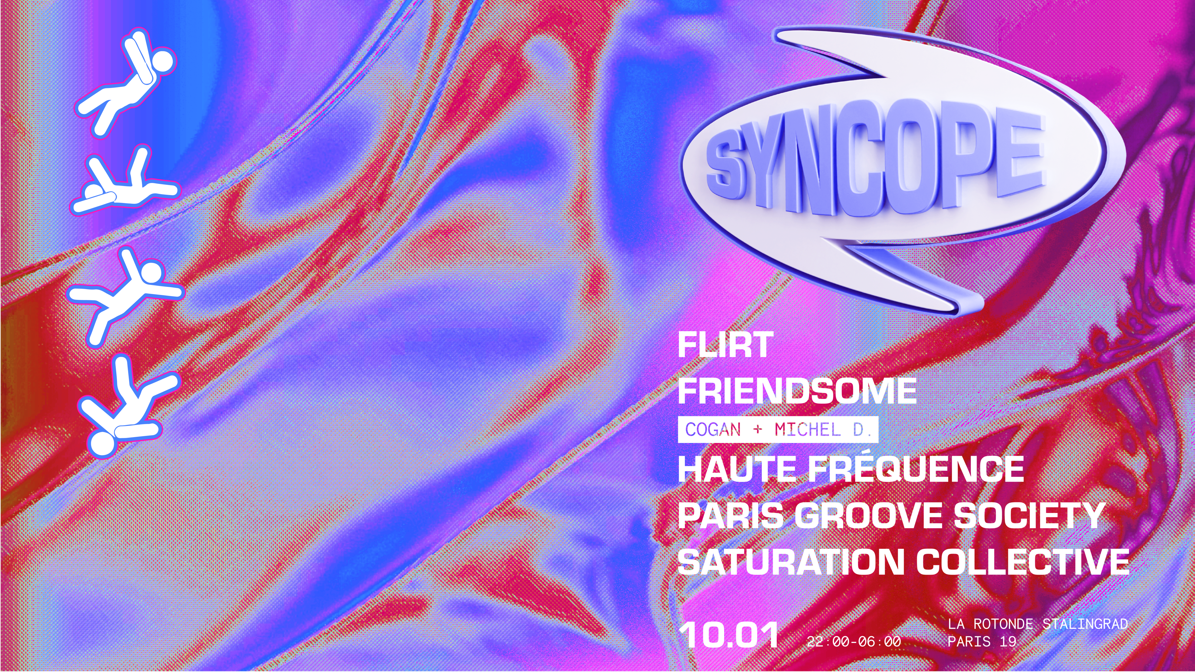 Syncope : Flirt · Friendsome · Saturation Collective & More Cover