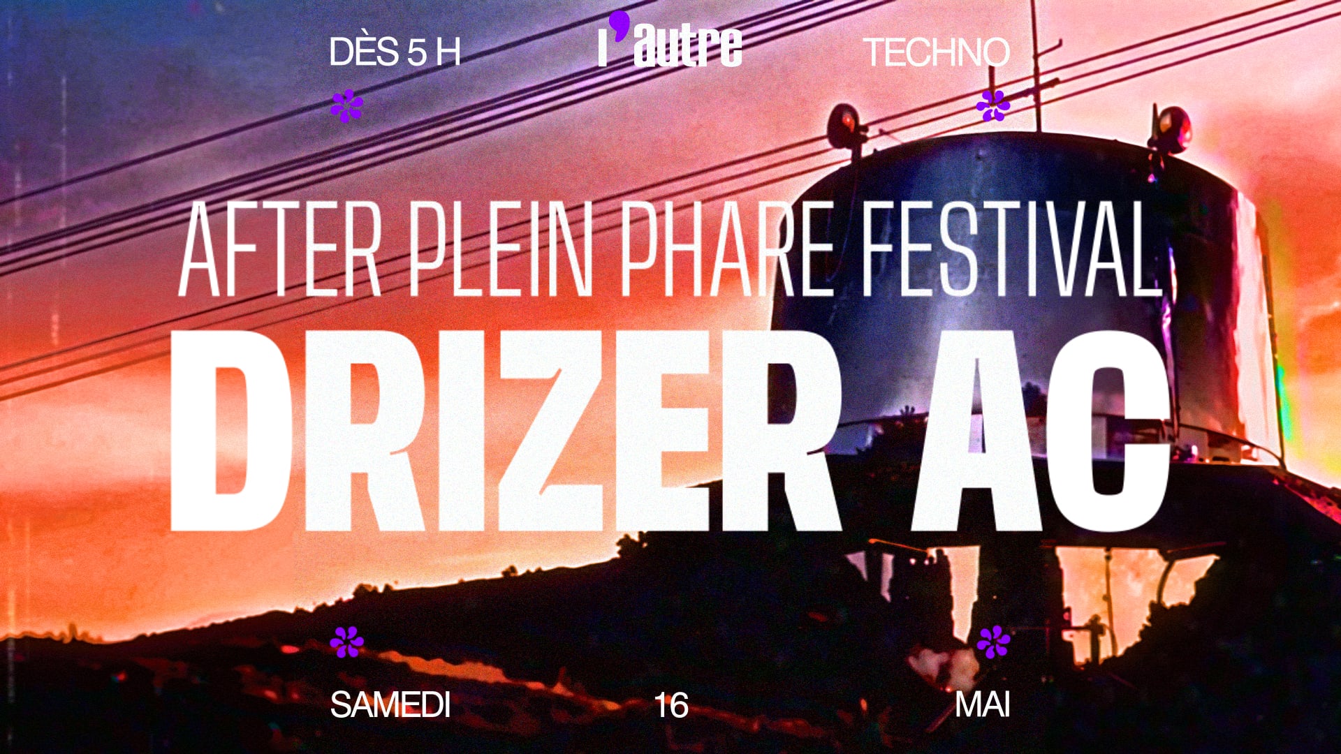 After Officiel Plein Phare Festival Day 1 : Drizer Ac Cover