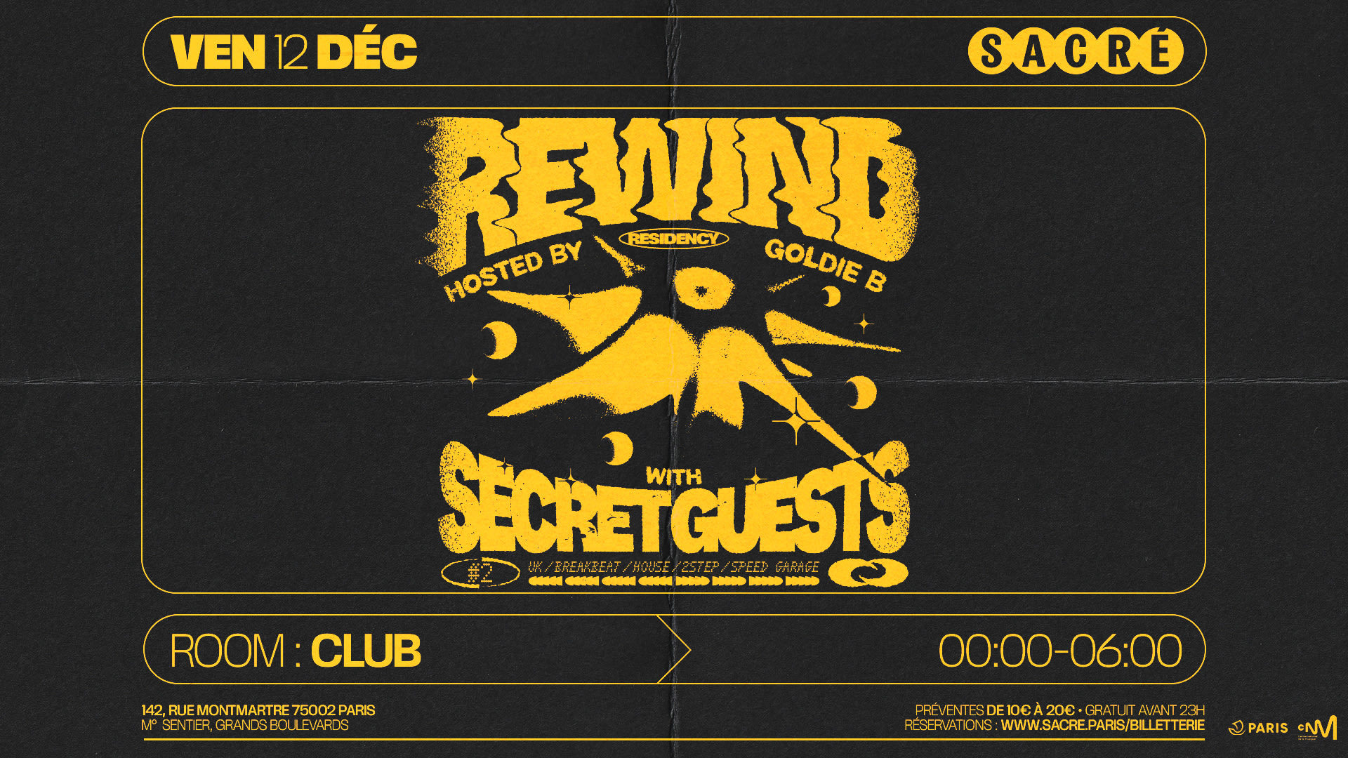 Sacré Présente : Rewind #2 By Goldie B Cover