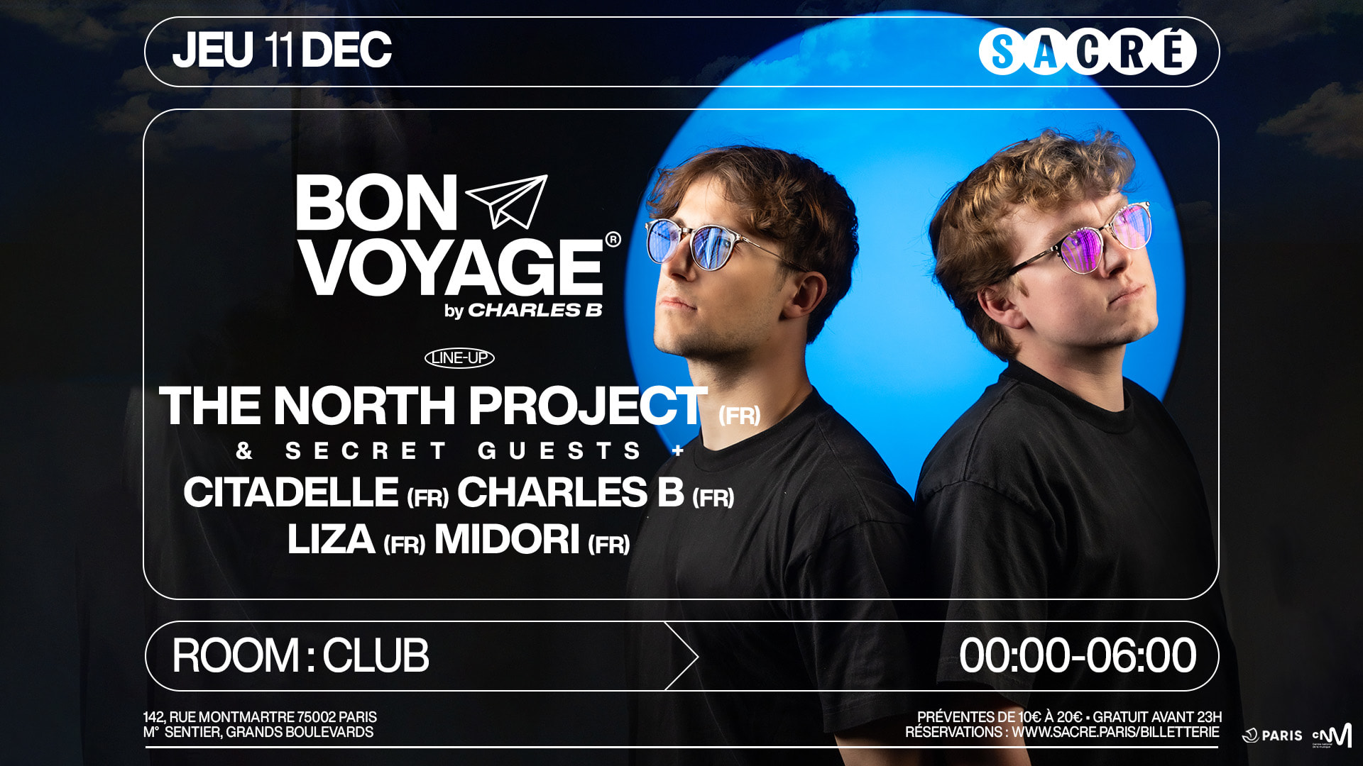 Bon Voyage By Charles B : The North Project Cover