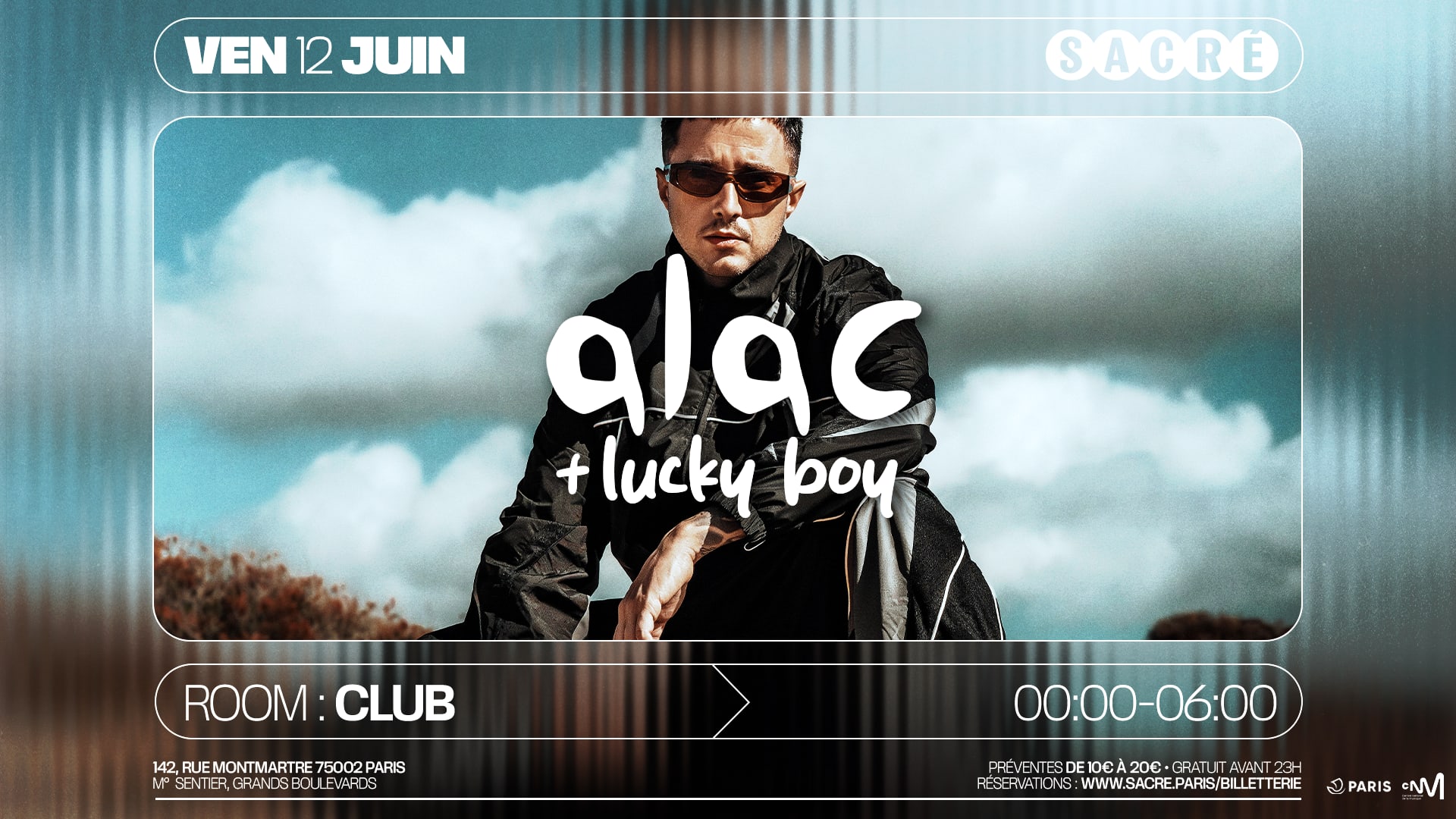 Sacré Présente : Alac & Lucky Boy Cover